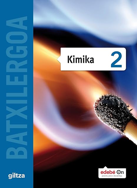Portada de Kimika 2º Bachillerato Euskera