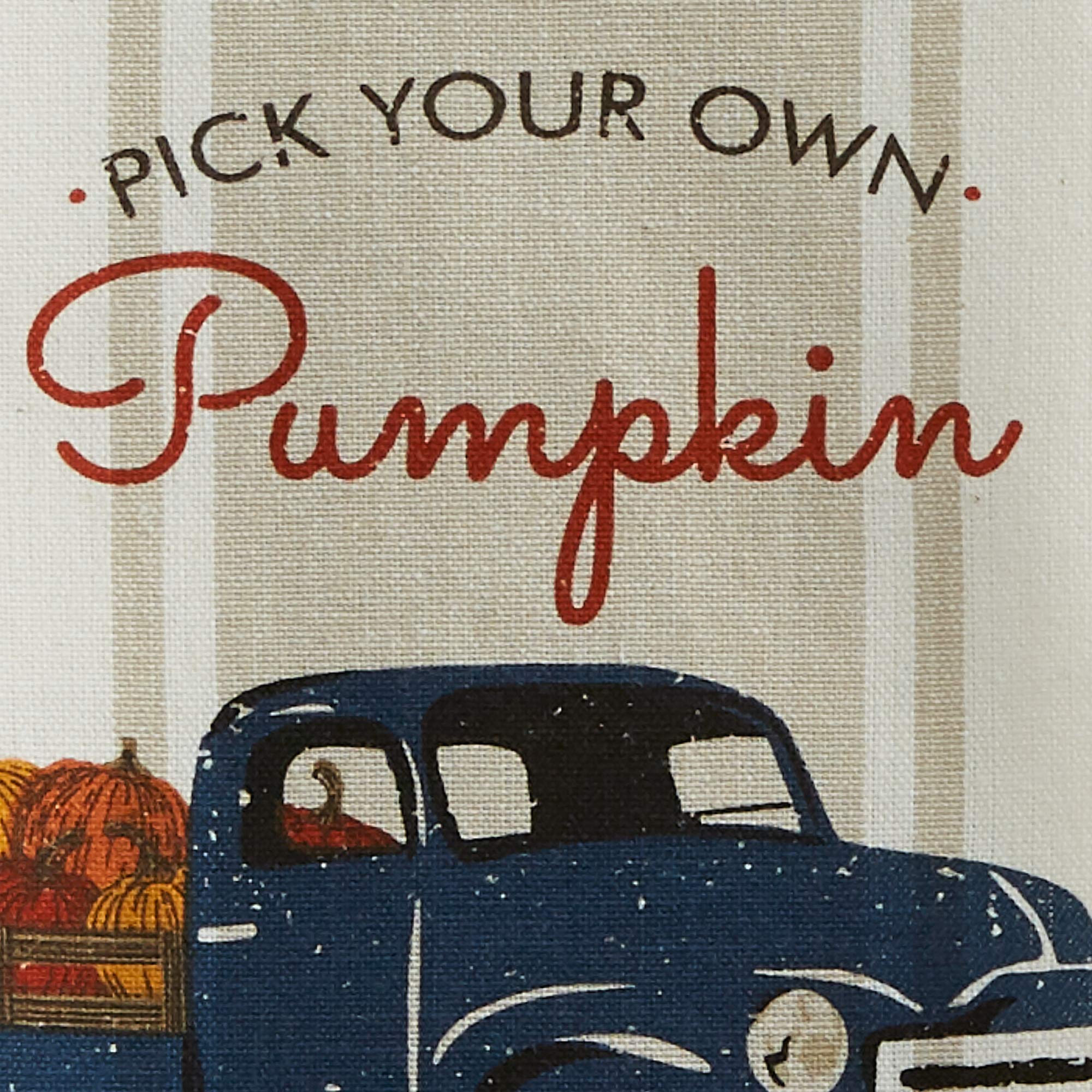 DII Fall Dishtowel Set, Cotton, Pumpkin Farm, Set of 2 - Image 4
