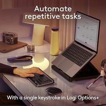 Logitech MX Keys Mini for Mac Minimalist Wireless Keyboard - UK QWERTY