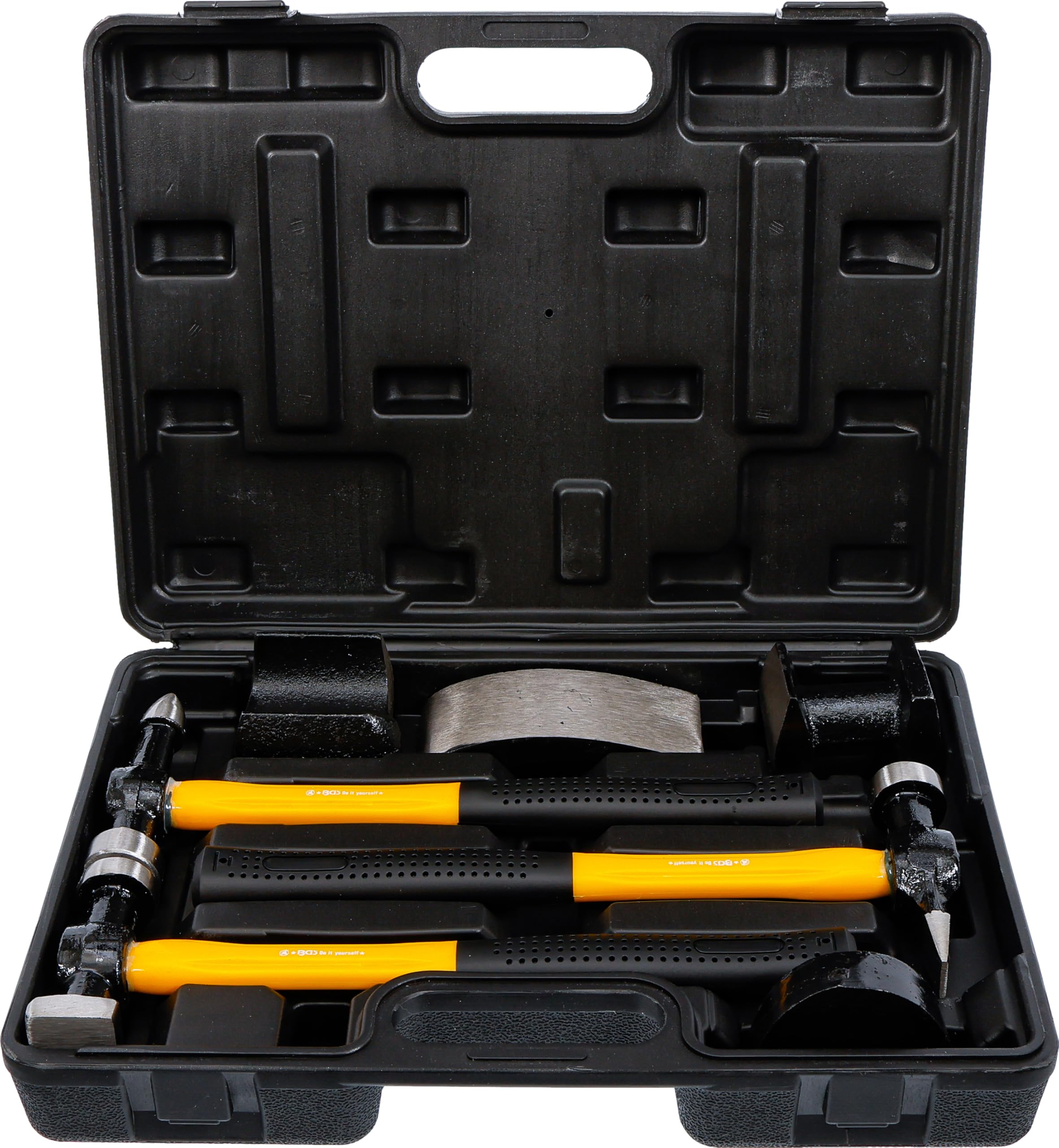 BGS Diy 1670 Set di riparazione carrozzeria 7 pz.