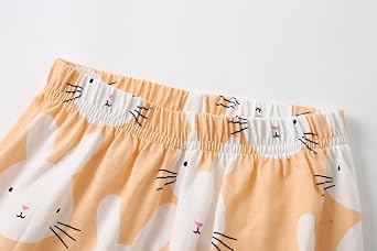 DDSOL Toddler Girls Pajamas Set Long Sleeve Pjs Baby Kids Sleepwear Cotton Warm Winter Jammies 1-7 Years