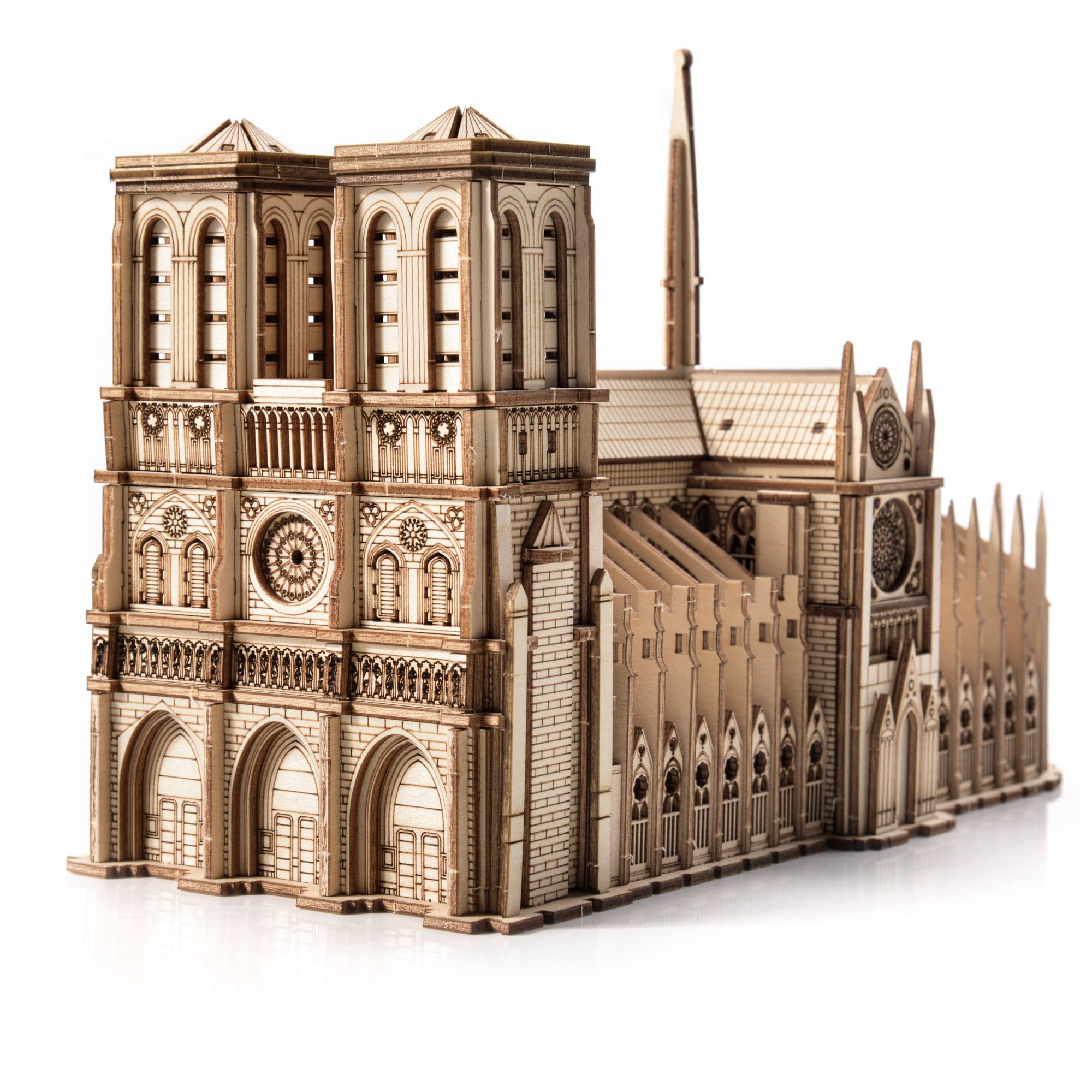 little story Puzzle in legno Educativo Modello 3D Set Do Self Per Bambini Adulti Regalo (Notre Dame)