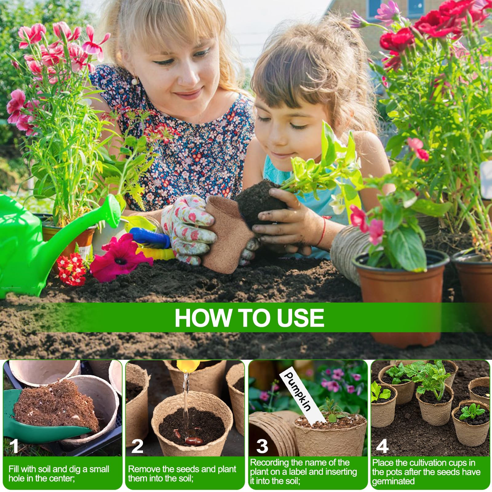 Vasi Di Coltivazione Microgreens Bassi - Foto 3