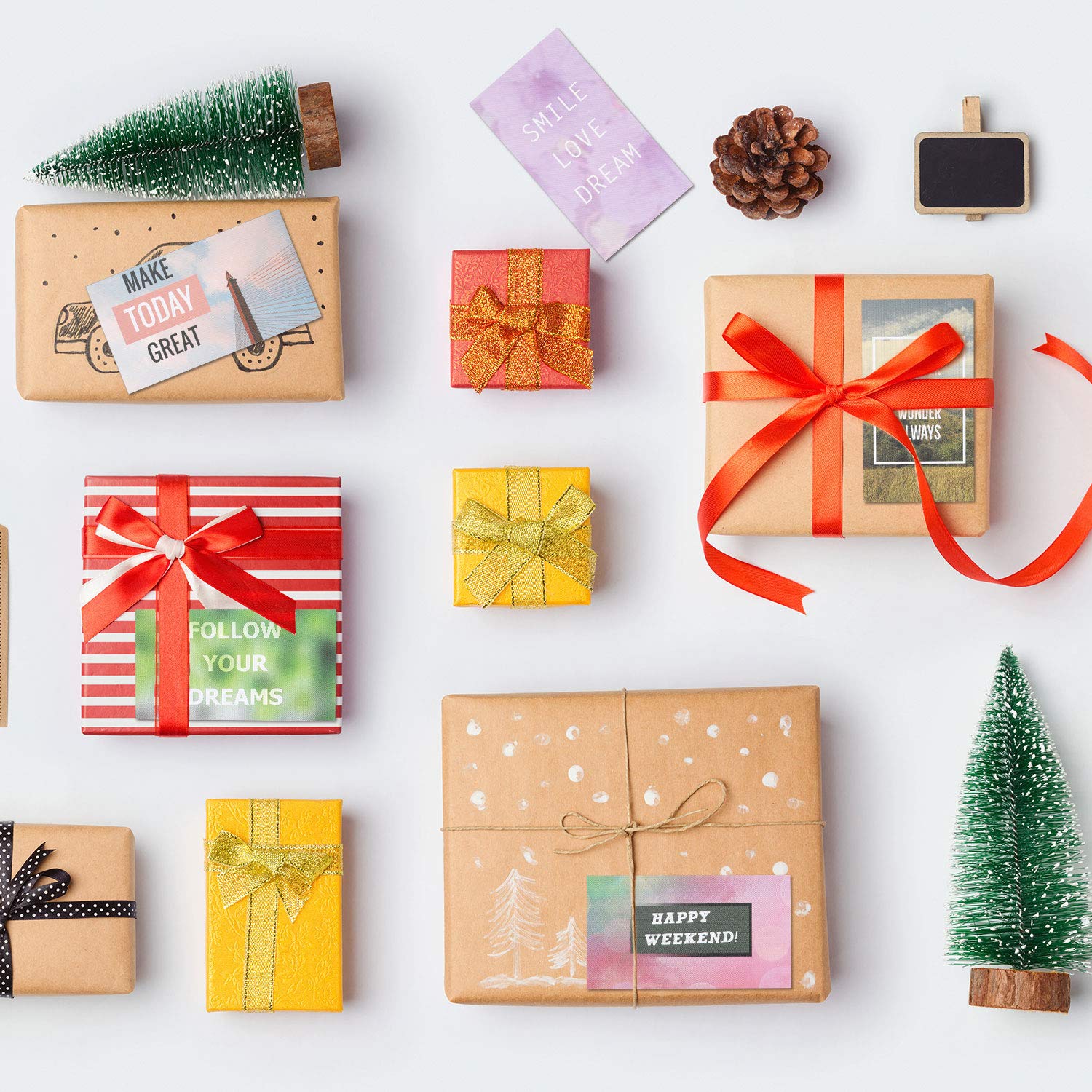 Outus 120 Pieces Motivational Cards Encouragement Inspirational Quote Cards Positive Affirmations Assorted Gratitude Cards 30 Styles Business Mini Kindness Note Cards for Student Kids Teachers - Image 5