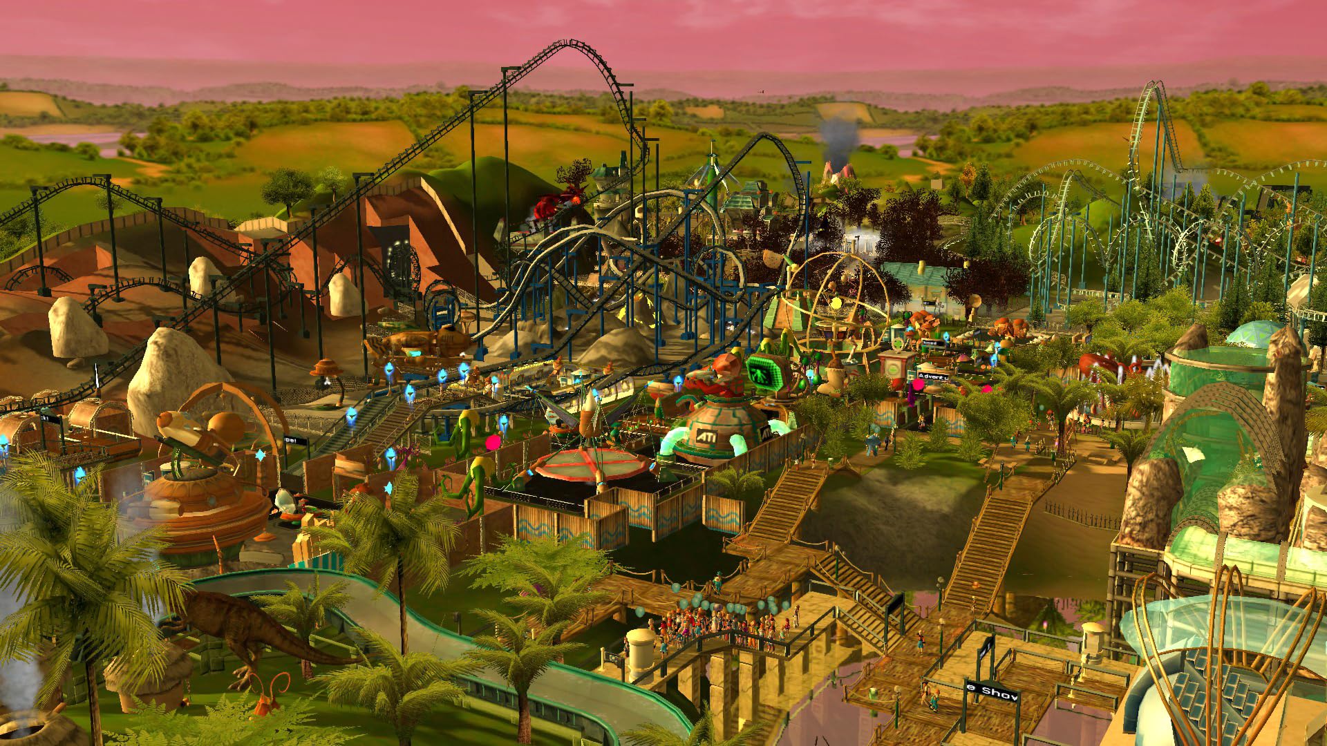 RollerCoaster Tycoon 3 - Complete Edition - Nintendo Switch - Very Good - Used Game - Image 3