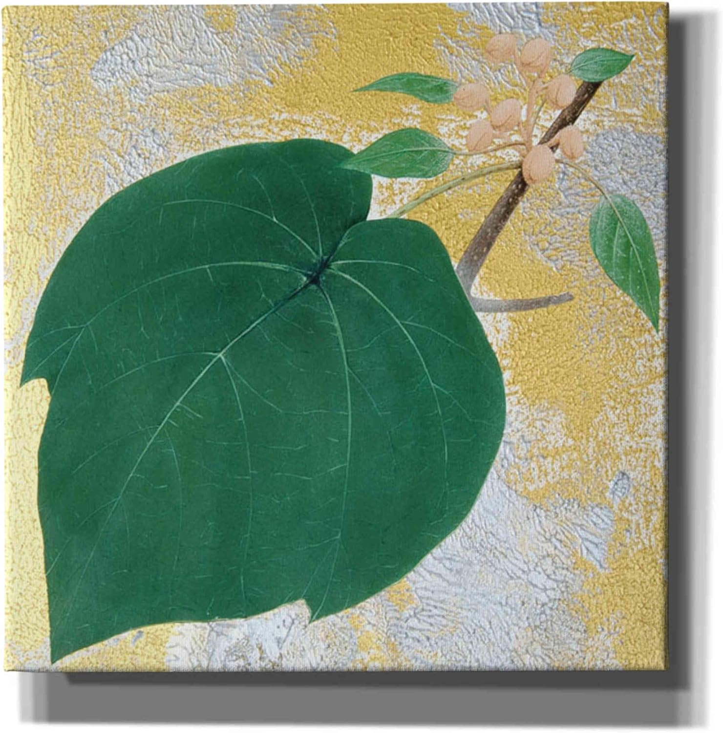 Epic Graffiti 'Paulownia' by Zigen Tanabe, Canvas Wall Art, 12"x12"