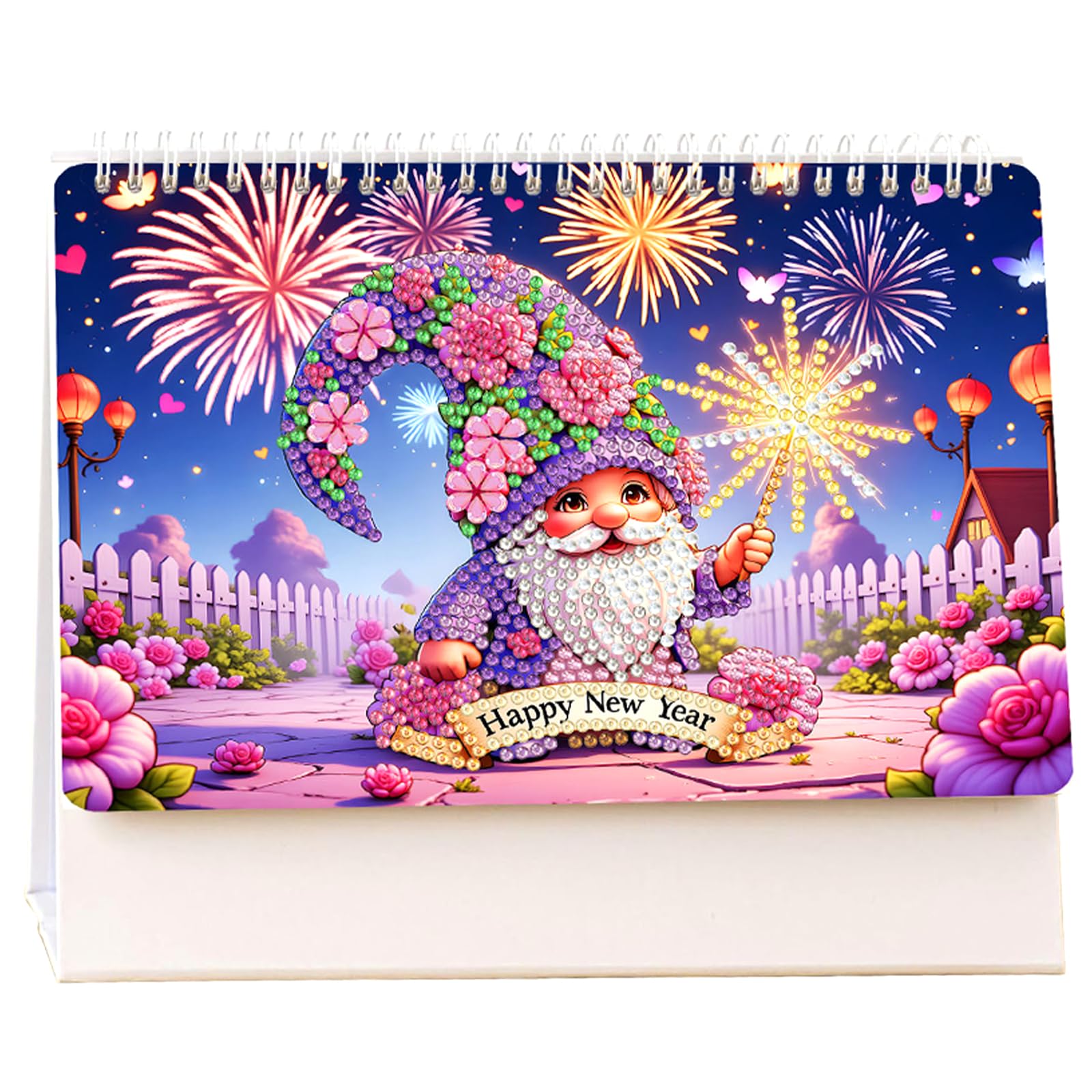 Goblin 2027 DIY Paper Calendar Set Special Shaped Drill Monthly Flip