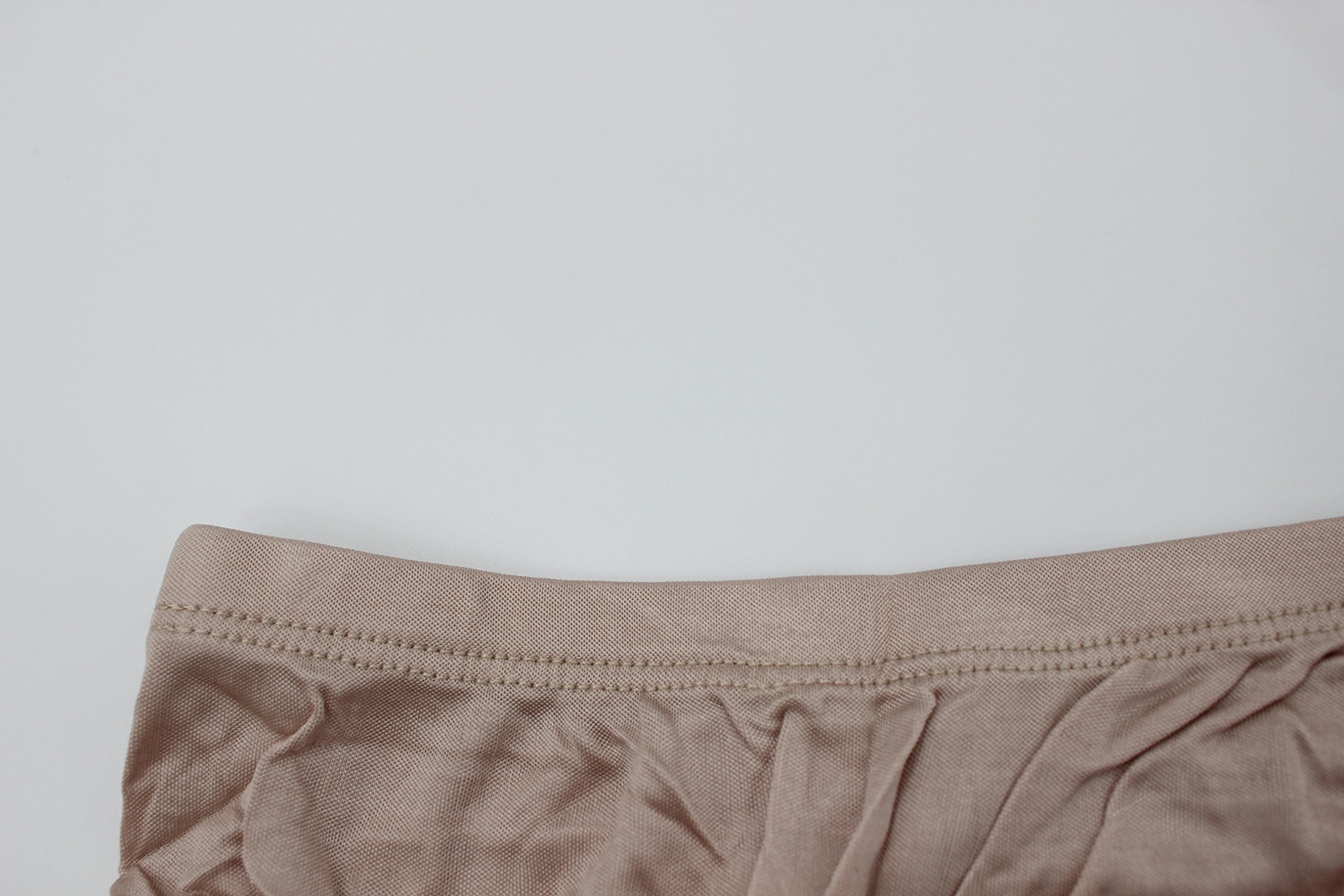 MESHIKAIER Culotte Femme en 100% Soie sans Couture Culotte Basse Bien Élastique