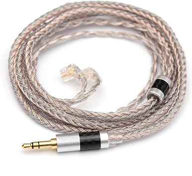 Linsoul Tripowin Zonie 16 Core Silver Plated Cable SPC Earphone Cable QDC