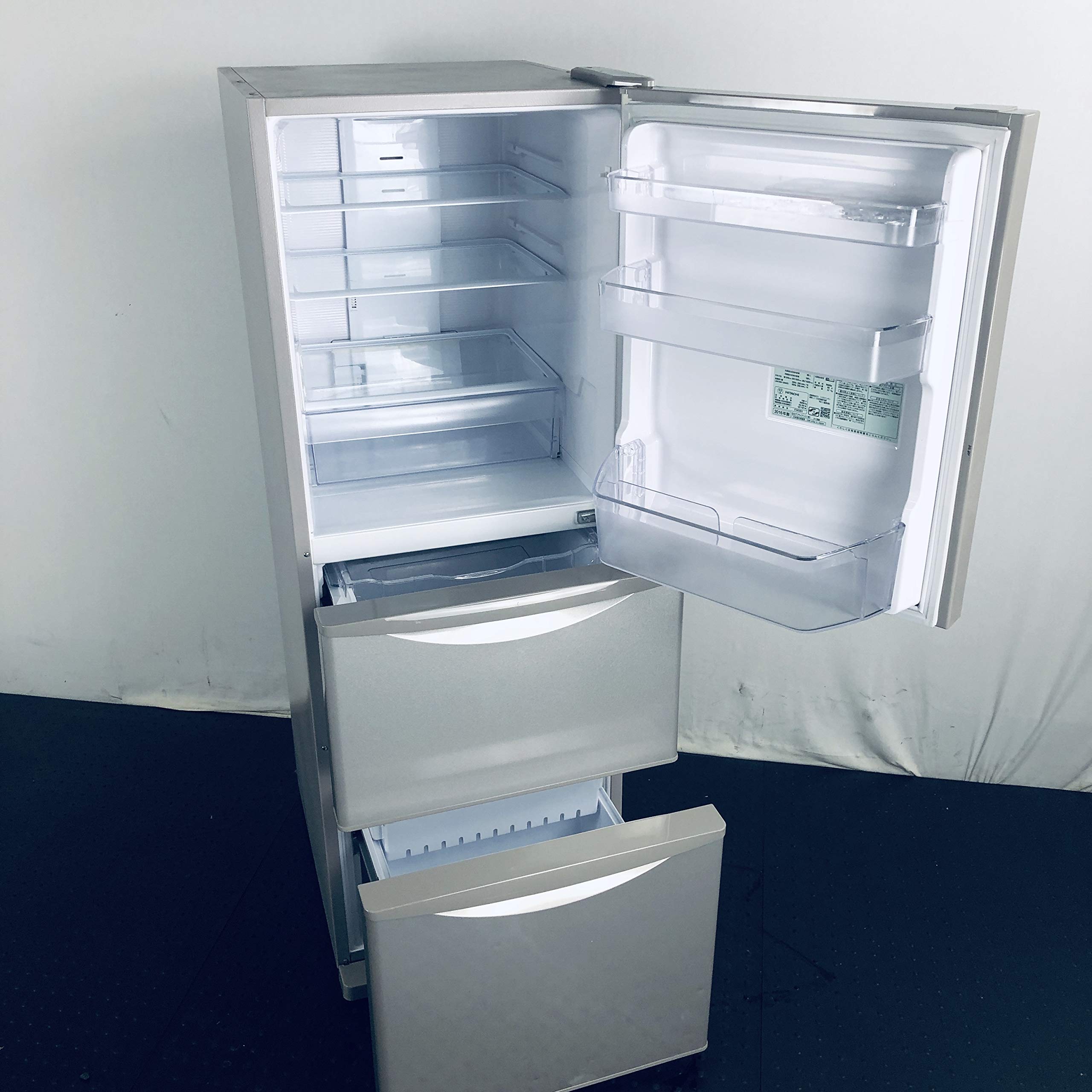 Amazon.co.jp: 日立 265L 3ドア冷蔵庫（ライトブラウン）【右開き】 R  