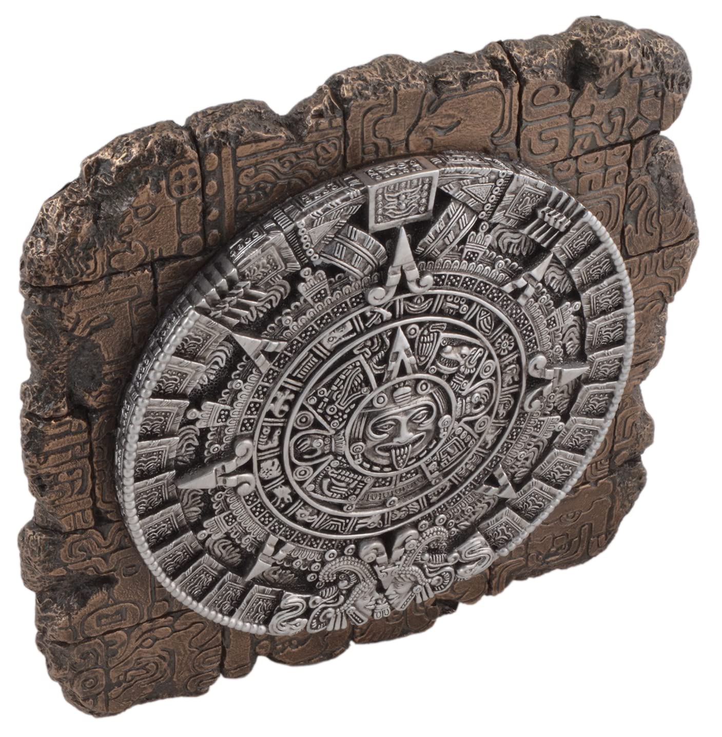 Fibbia Stile Cowboy Fibbia Cintura Western Maya Aztec - Design Retrò Calendario Solare Fibbia Rodeo Retro - Foto 7