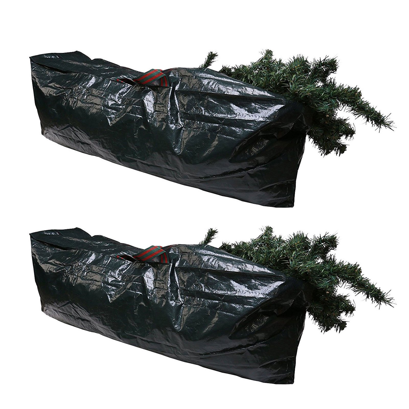 Qualtex 2 Artificial Christmas Xmas Tree Storage Bags - Trees Up To 7Ft Tall