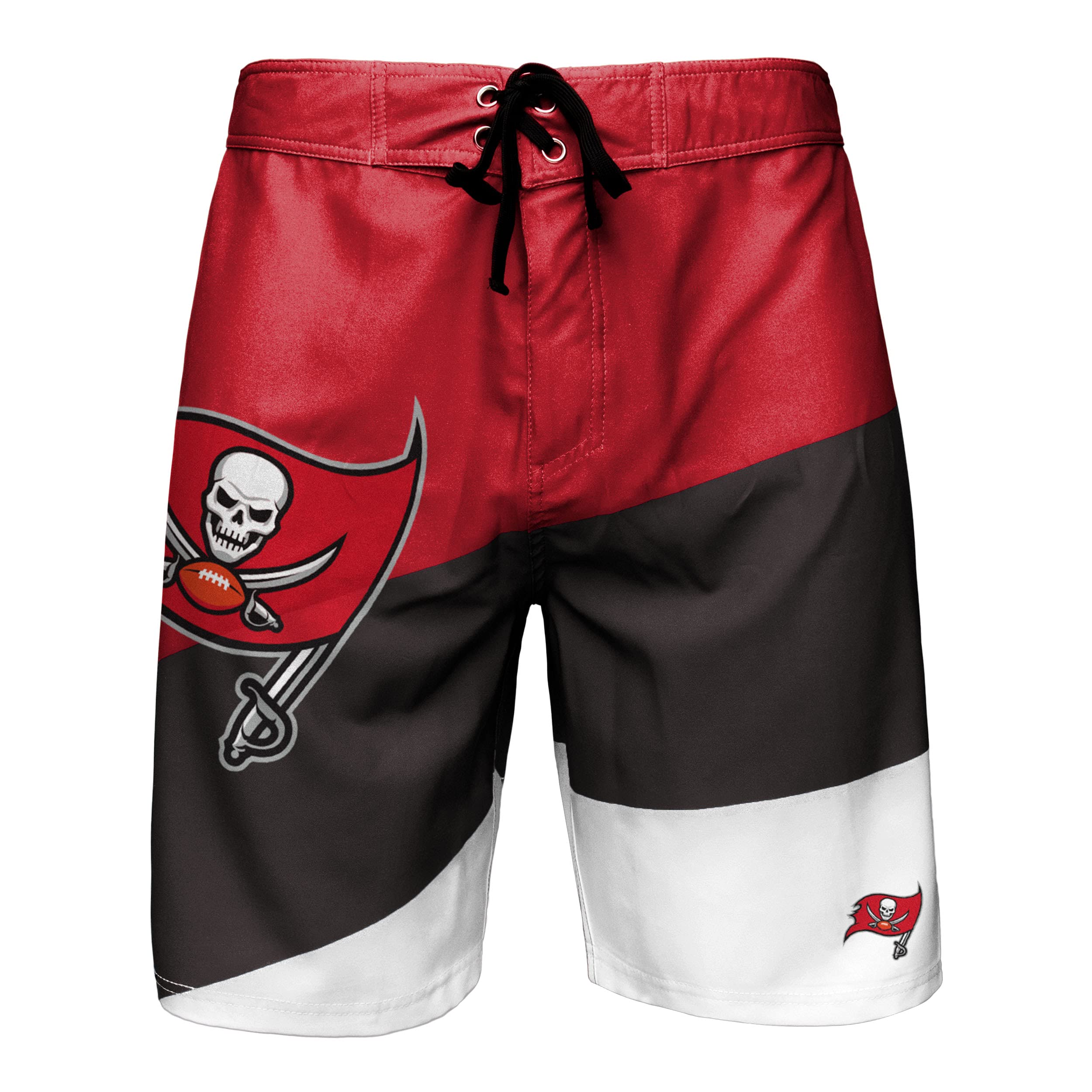 FOCO Mens NFL Team Logo Color Dive Swim Boardshorts