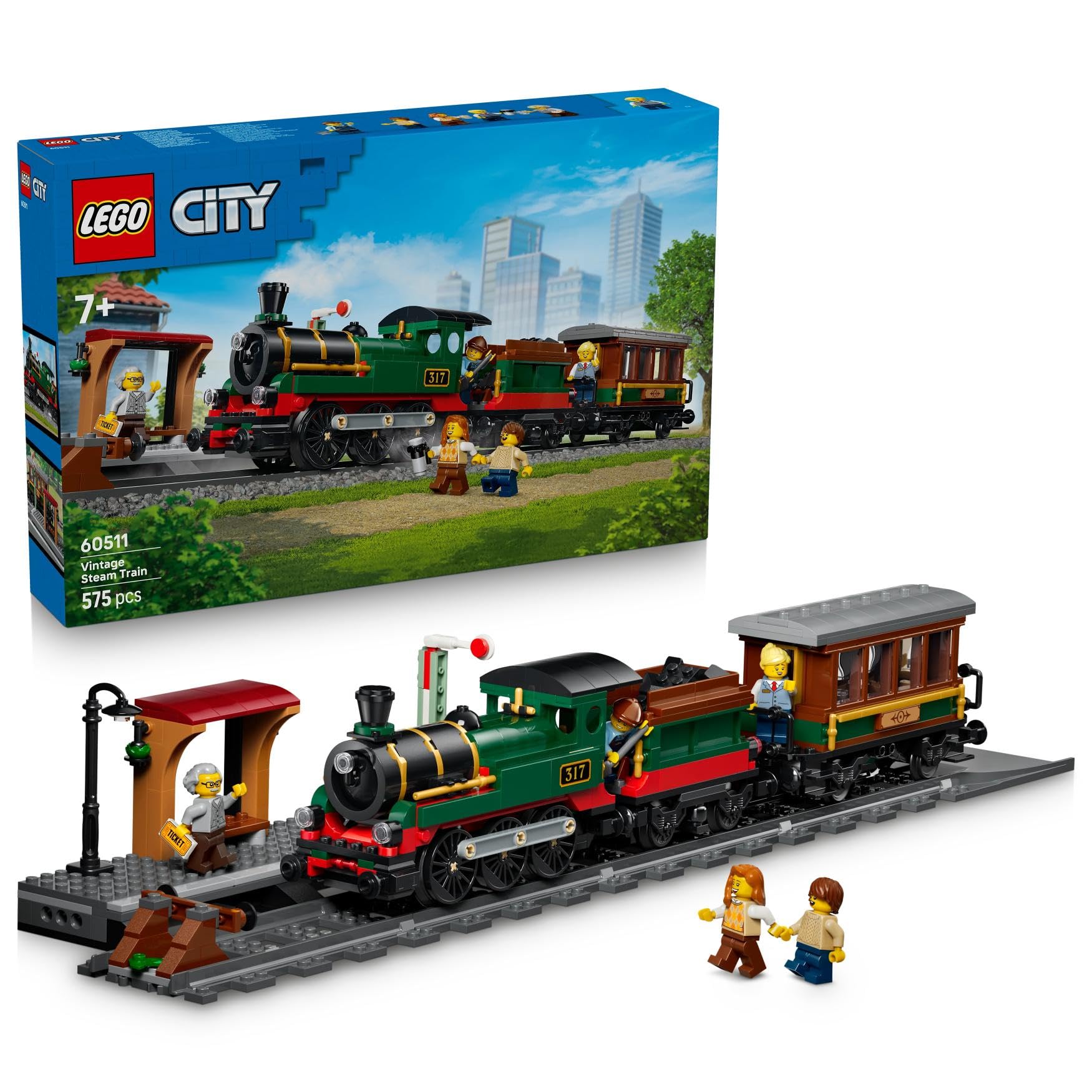 LEGO Vintage Steam Train - Build Your Own! -1 LEGO Vintage Steam Train - Build Your Own! -1