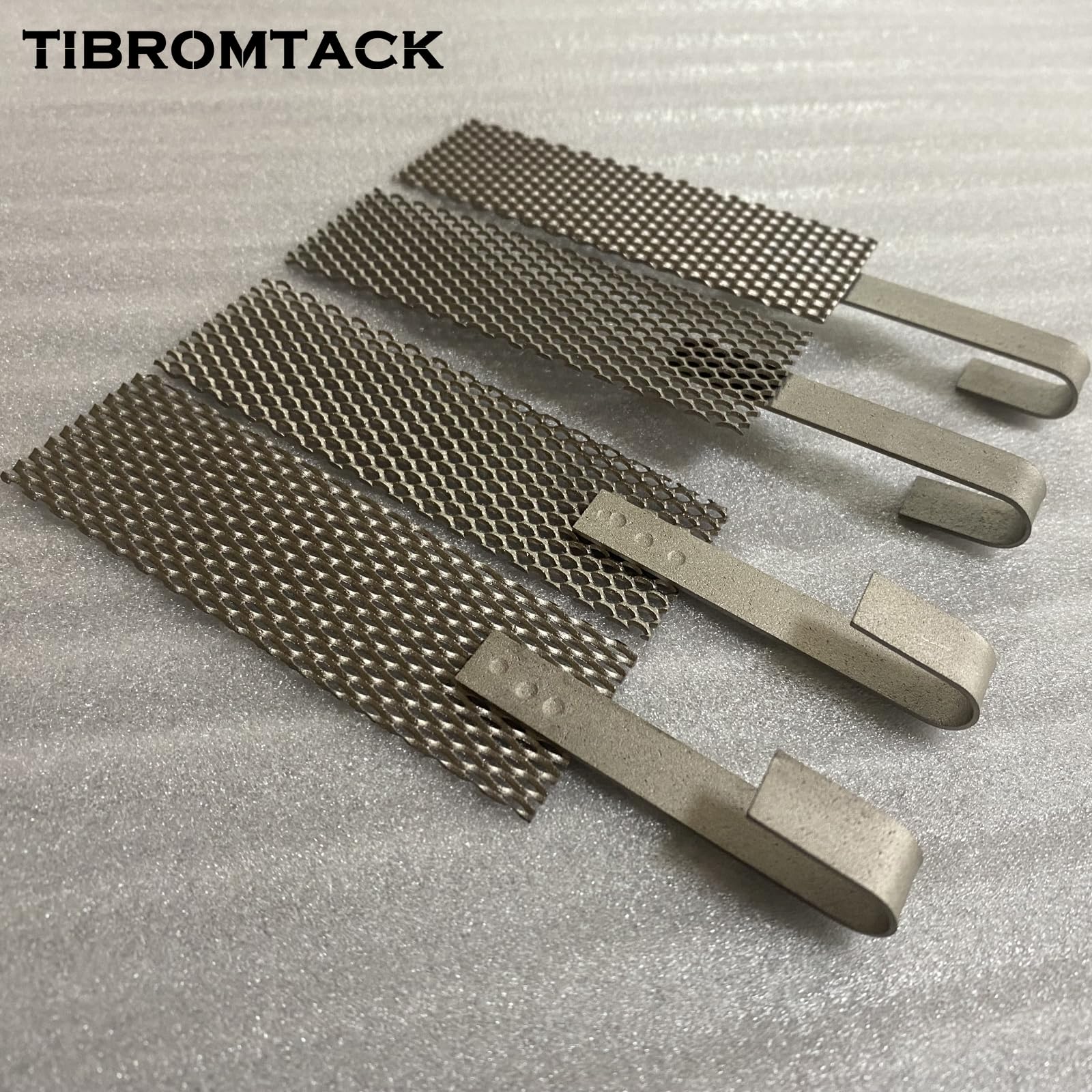 TIBROMTACK Maglia per utensili per placcatura gioielli con manico in titanio anodo maglia con rivestimento in platino per acqua ricca di idrogeno e generatore di acqua ionizzata (100 mm x 30 mm)