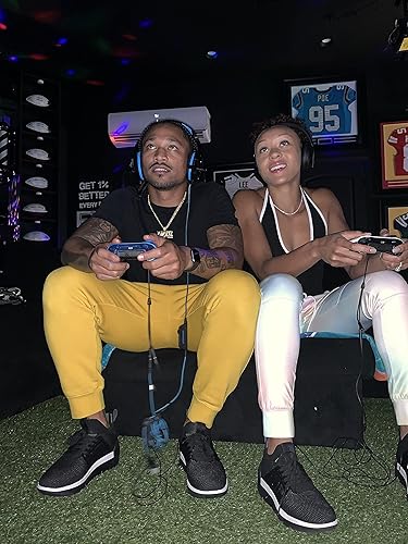 Miniatura 8 de Talla 9 para hombre, juegos, música, películas, realidad virtual, compatible con Bluetooth, retroalimentación háptica 360, duración de la batería de