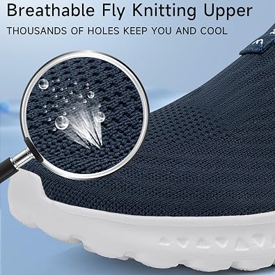Sosenfer Running Shoes for Women and Men Trainers Sports Shoes Breathable Trainers for Outdoor / Fitness / Gym Walking Shoes
