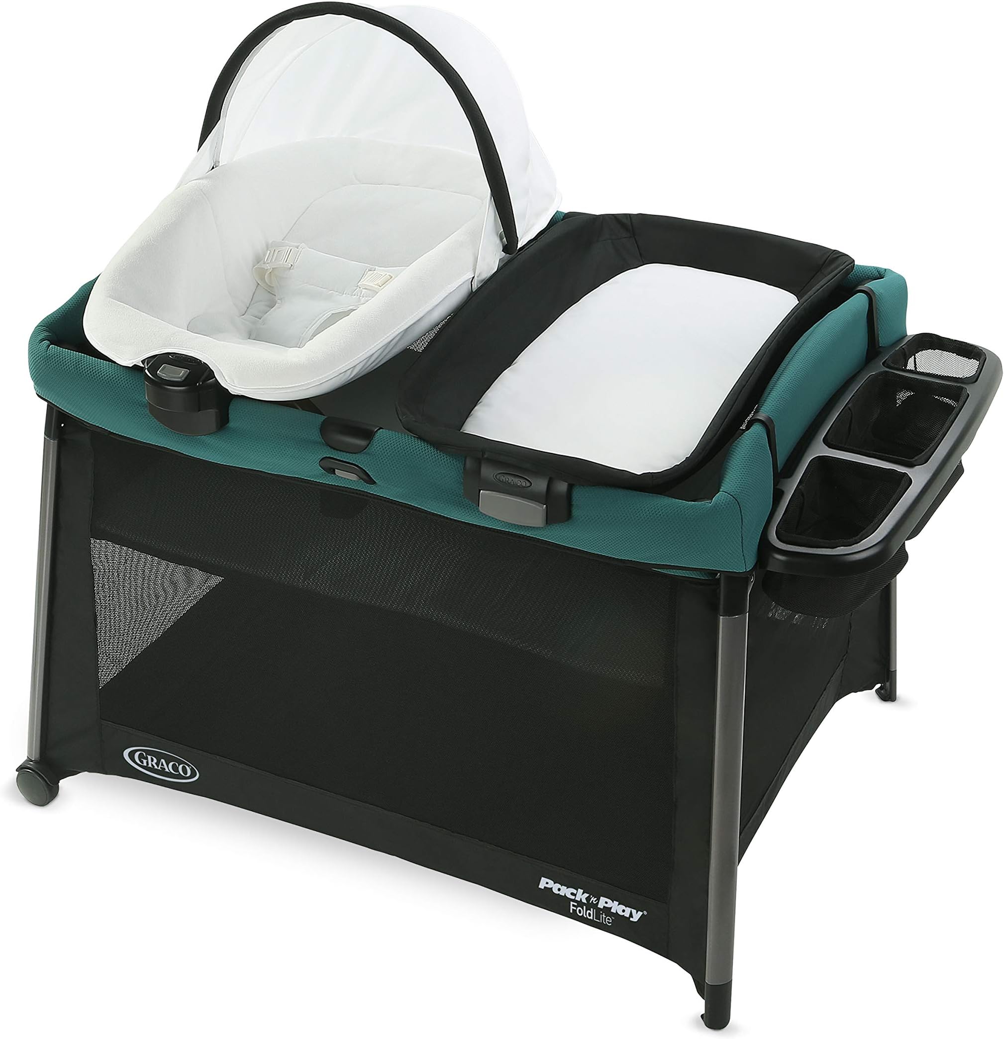 Amazon.com : Graco Pack 'n Play FoldLite Playard | Lightweight Travel ...