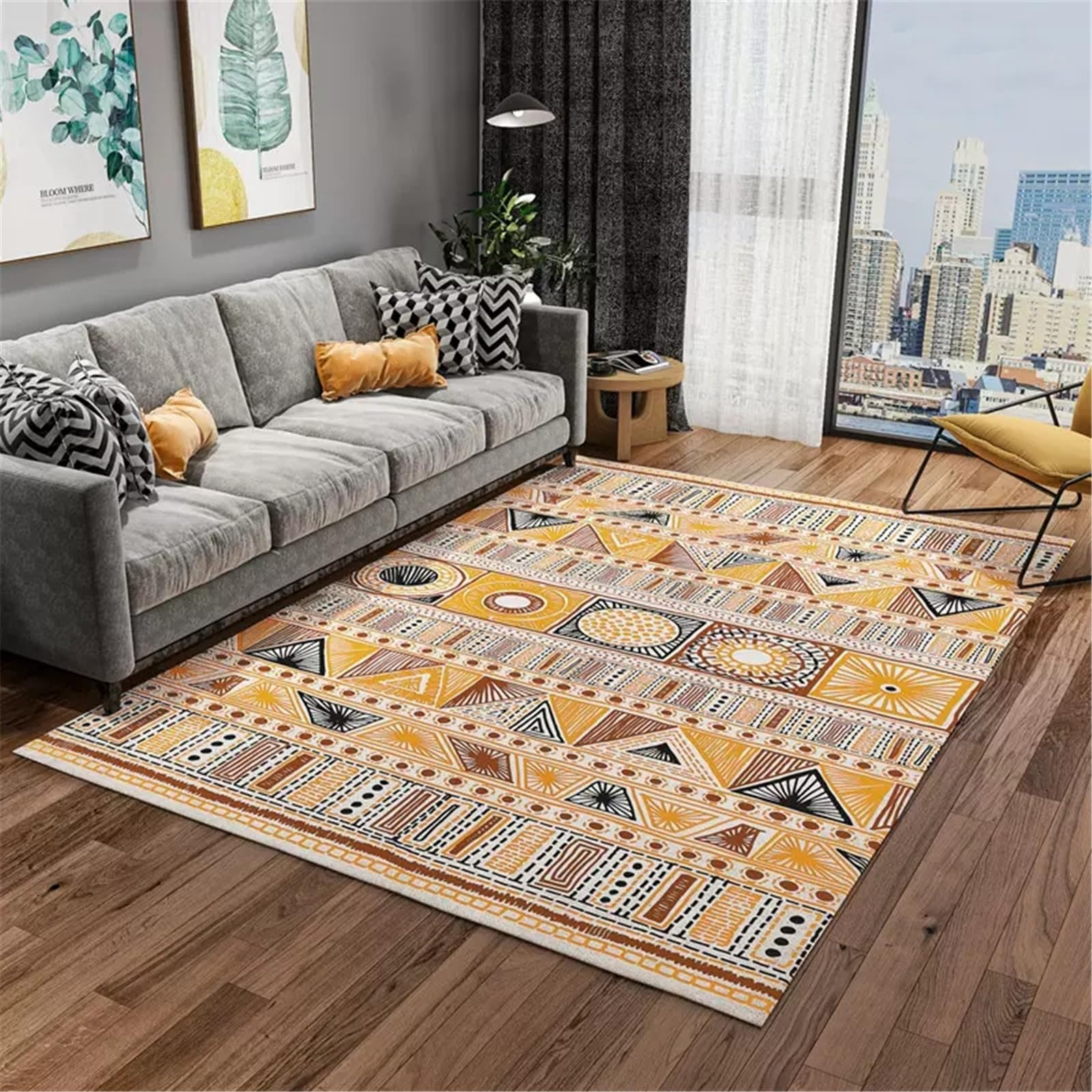 Jhkzudg Portable Heated Floor Mat Graphene Electric Heated Carpet