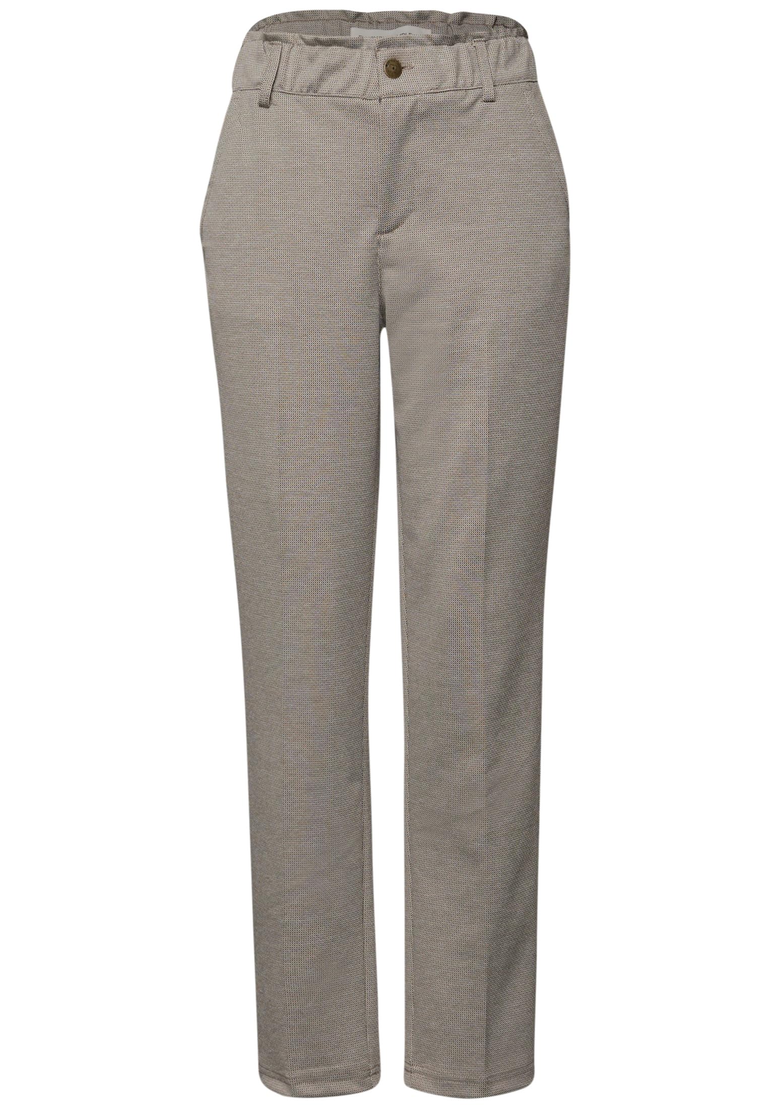 Street One Damen Paperbag Jacquard Hose 3716974