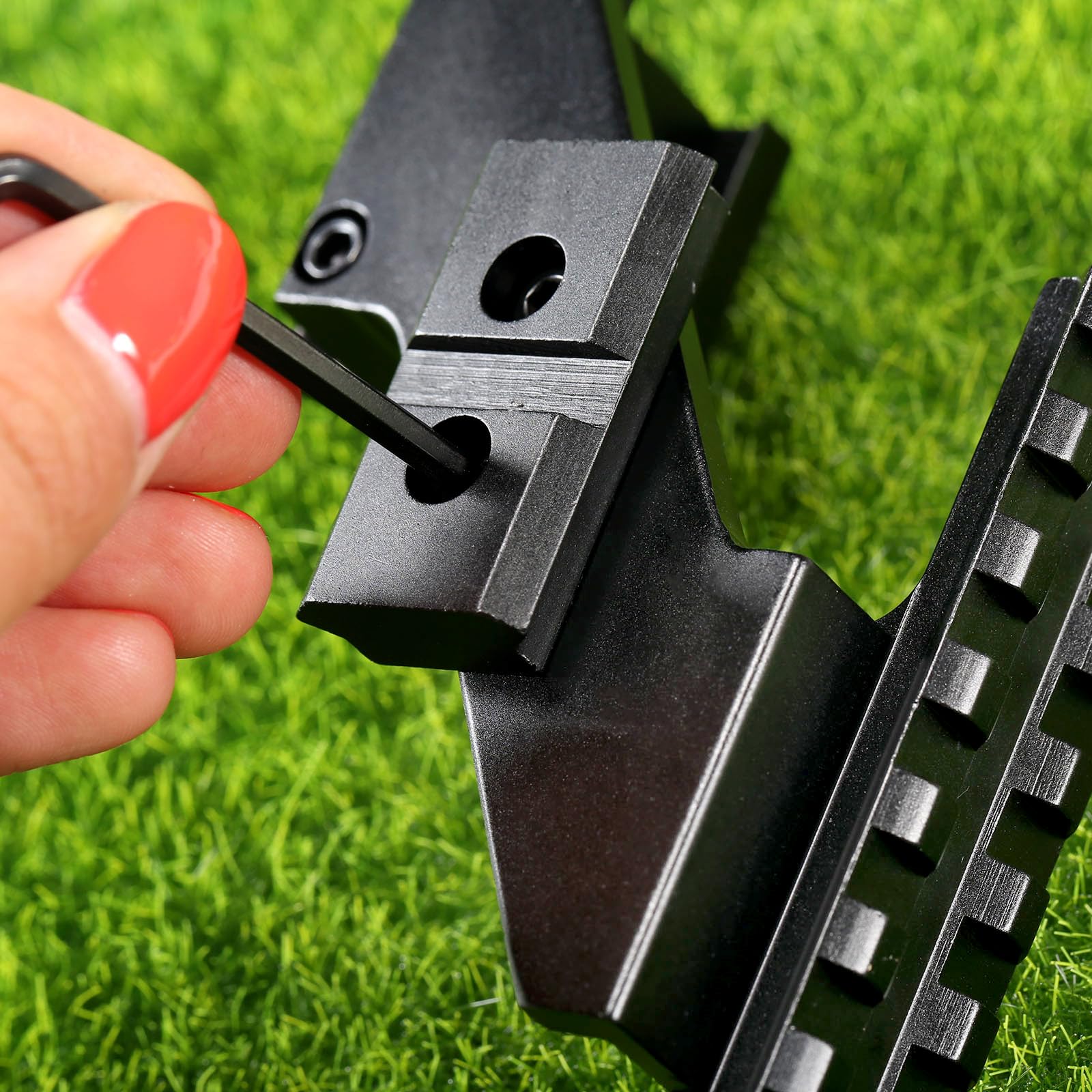 Dophee Supporto per Guida Laterale Picatinny per Pistola