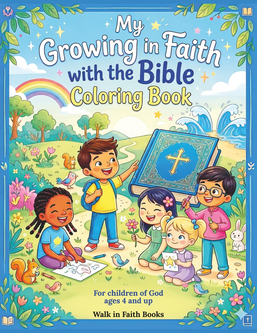 My Growing in Faith with the Bible Coloring Book