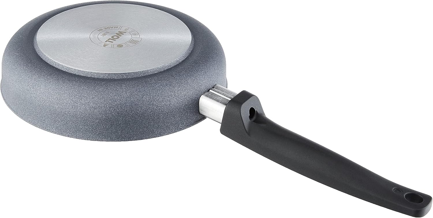 Woll Diamond Lite Non-Stick Induction Ready Fry Pan, 8 Inch, Gray