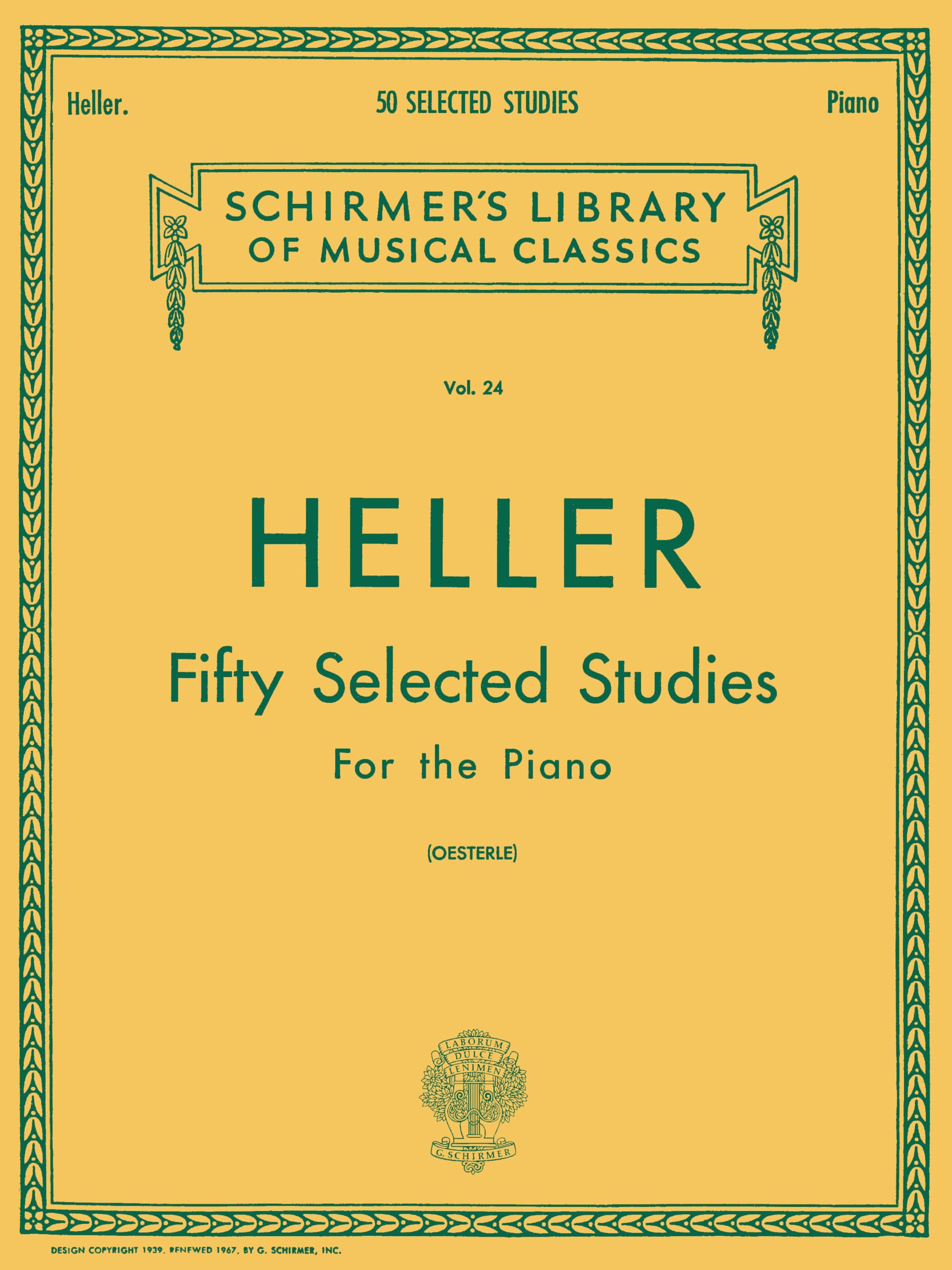 50 Selected Studies (from Op. 45, 46, 47). Piano Solo.: Schirmer Library of Classics Volume 24 Piano Technique (Schirmer's Libray of Musical Classics, Vol. 24)