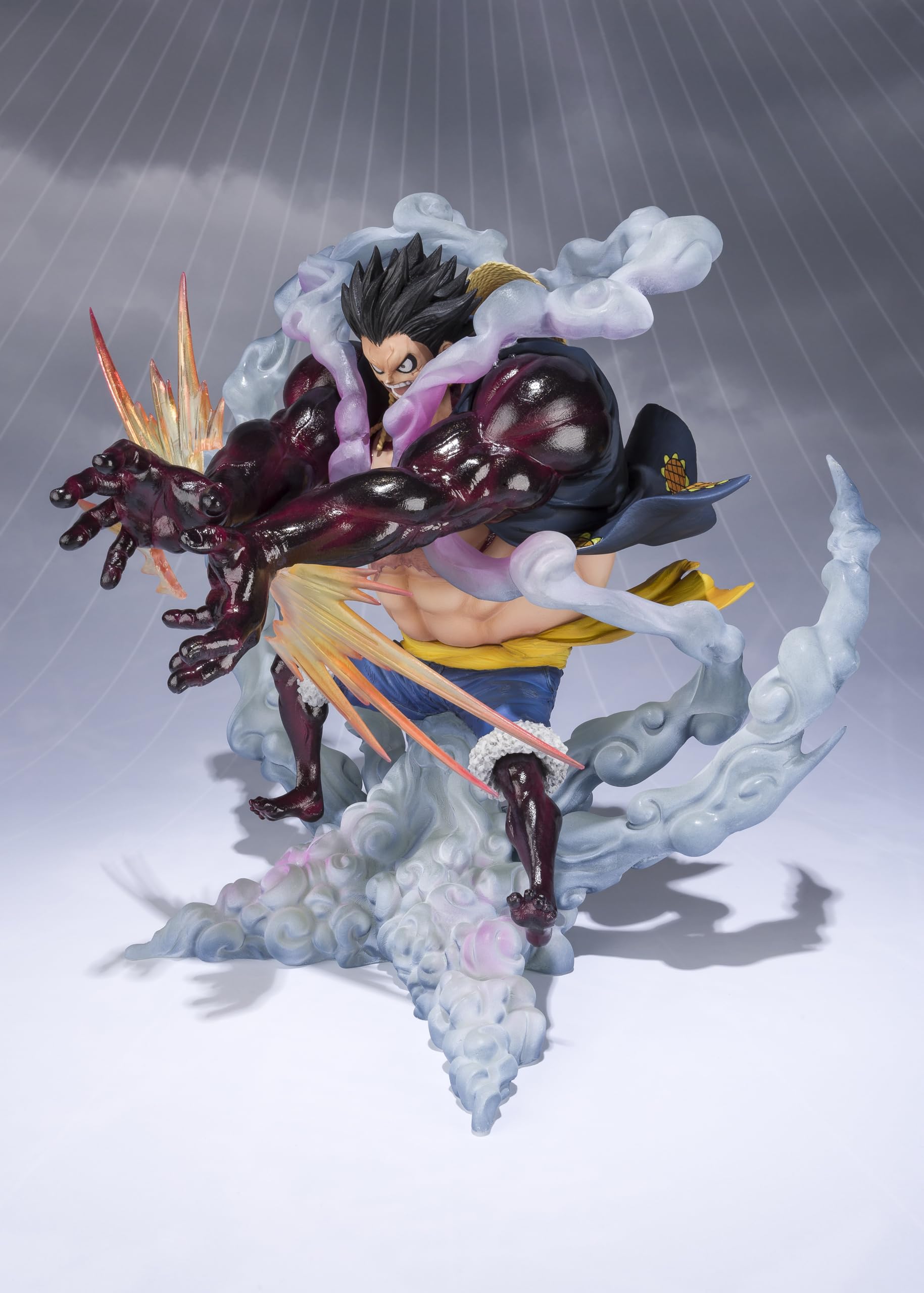 BANDAI - 送料無料・ワンピース フィギュアーツZERO ルフィ ギア4 獅子・バズーカ フィギュアーツZERO [EXTRA BATTLE]モンキー・D・ルフィ ギア4