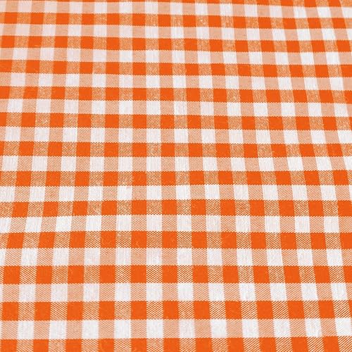 Zen Creative Designs The Yard - Tela de algodón con estampado a cuadros de 18 pulgadas de ancho, tela de granja, material de artesanía y costura (1