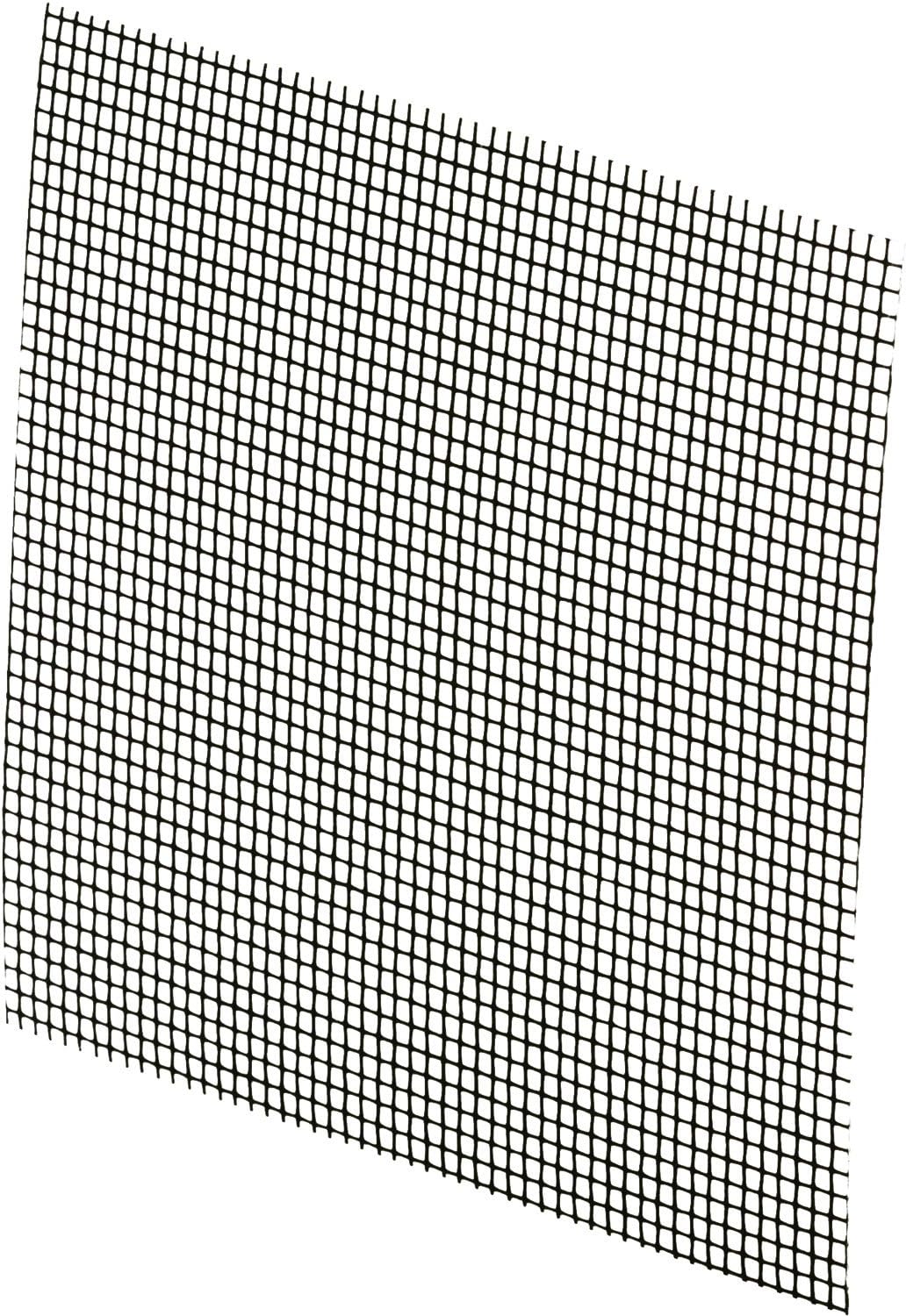 Prime-Line MP8096 Screen Repair Patches, 3 In. x 3 In., Fiberglass Fabric, Charcoal (10 Pack)