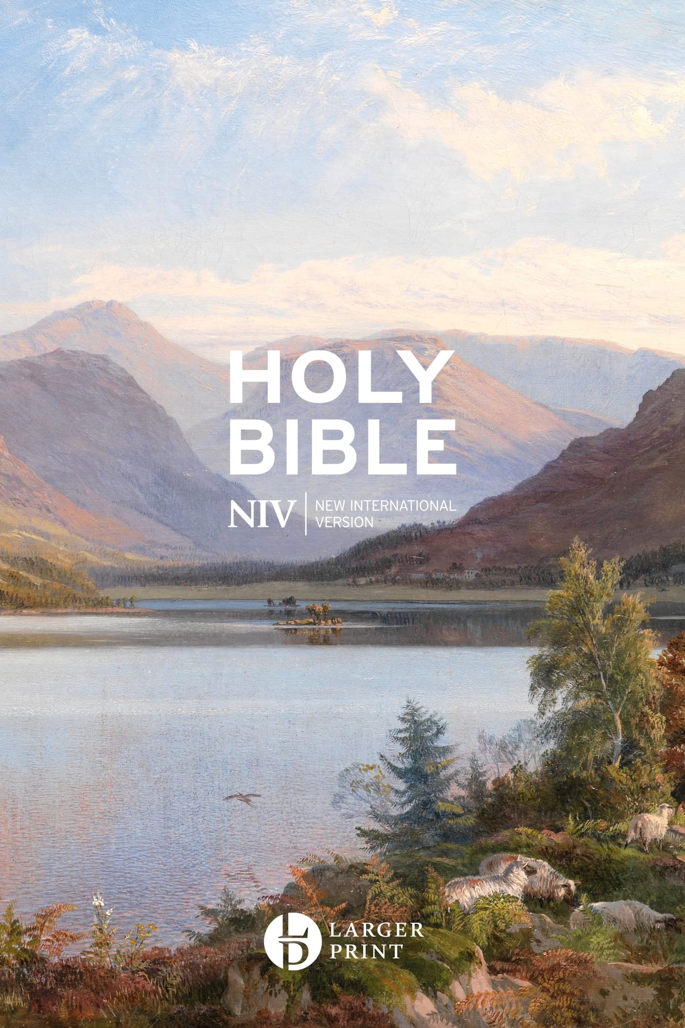NIV Larger Print Gift Hardback Bible (New International Version)