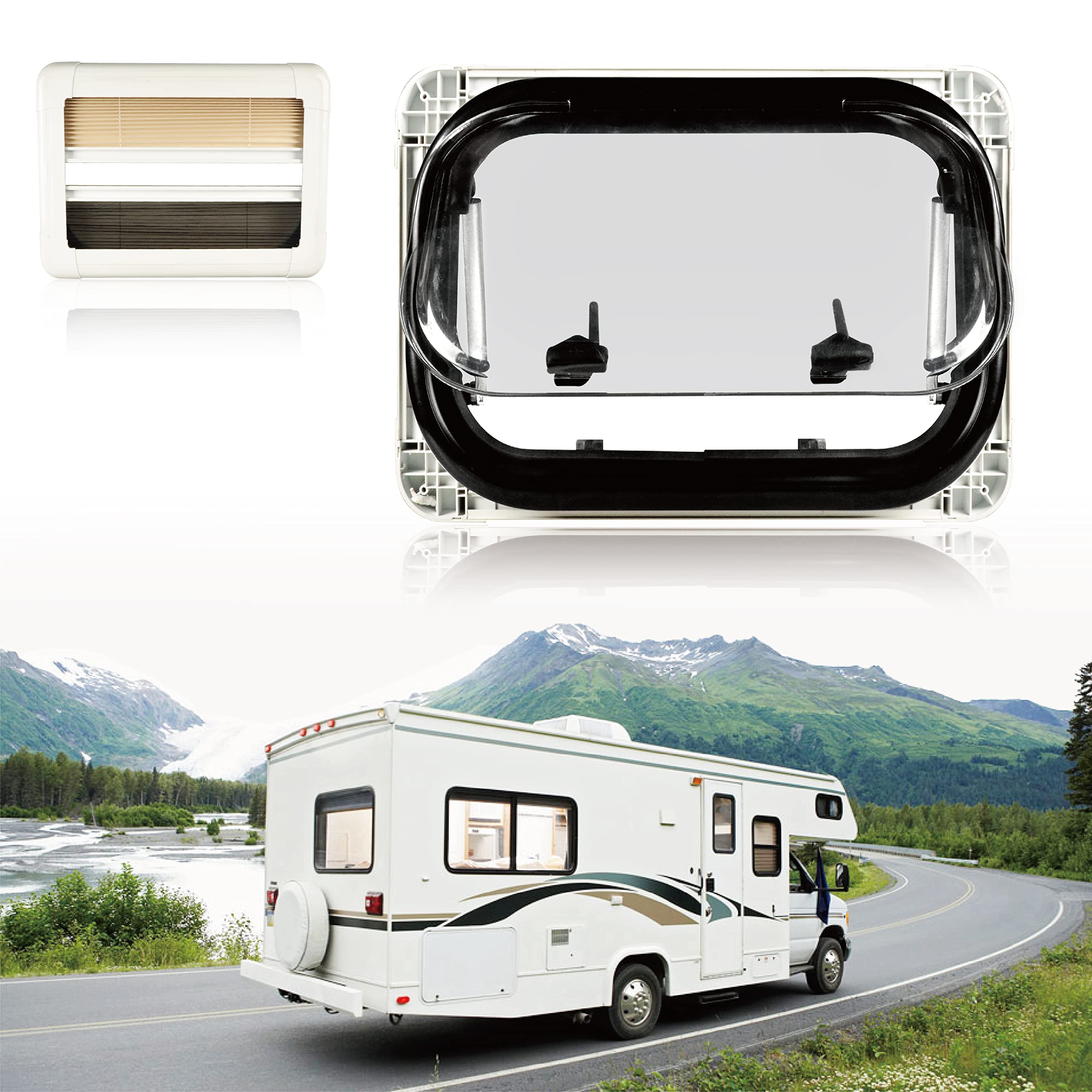 Wohnwagen Wohnmobil Fensterdichtung & Schwarzer Einsatz Cs4091b 35 165941957886