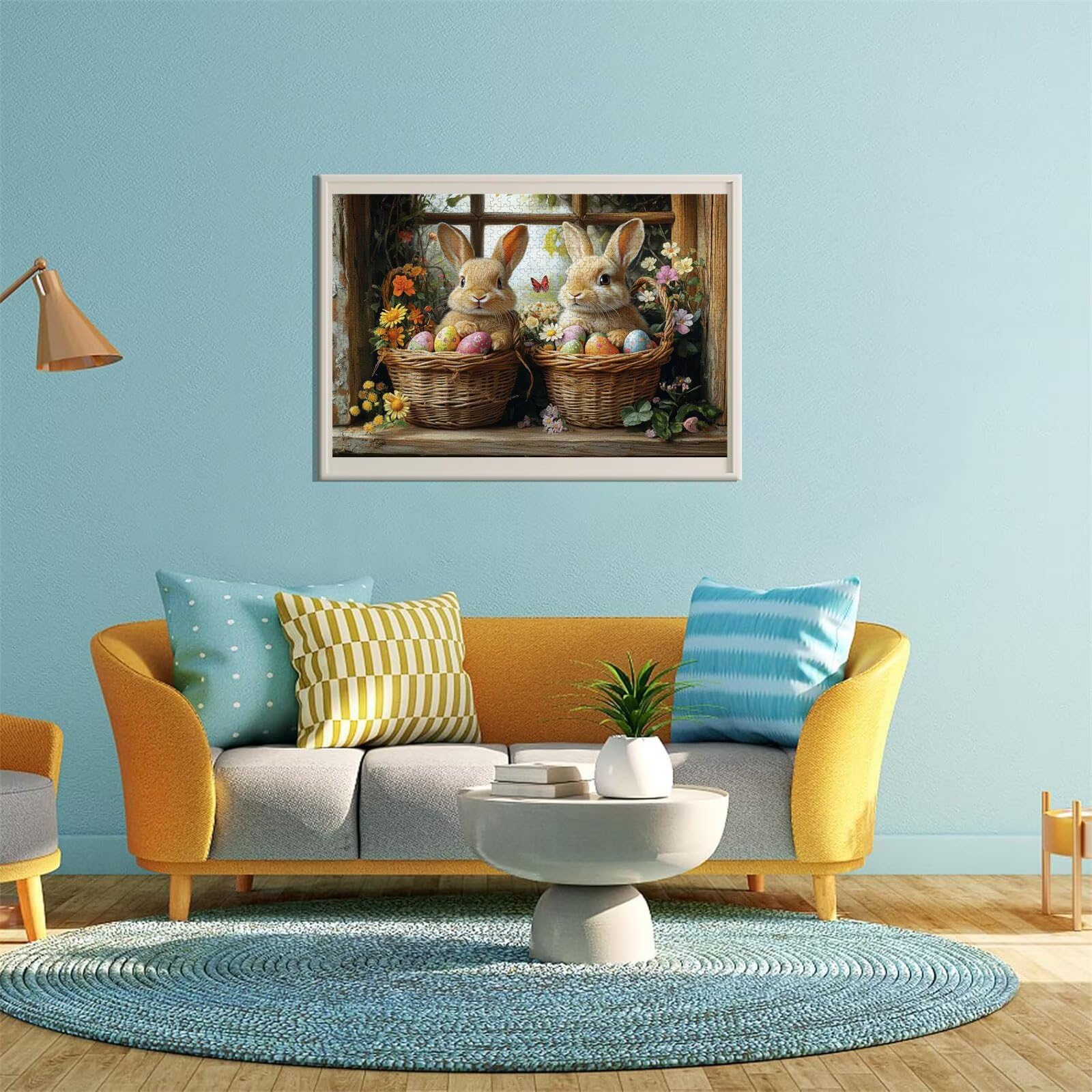 Puzzle Erwachsene 2000 Teile Kaninchen Tier Educa Jigsaw für Kinder ab 8 Jahren Mädchen Jungen, Erwachsene Impossible Klassische Puzzles Schwer, Anspruchsvoll Spielspaß, Als Geschenke 70x99cm t-948