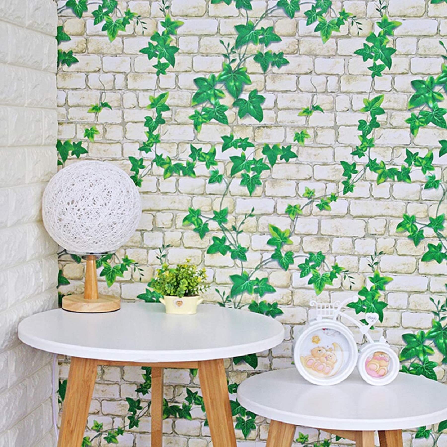 JAAMSO ROYALS White Brick Stone Wall Papers for Home, Brick Wallpaper, Home Wallpaper, Bricks Wallpaper for Wall, House Wallpaper, Home Walpaper, Stick Wallpapers for Walls, 200CM x 45CM, Multicolour (B07WRL6X92) Amazon Price History, Amazon Price Tracker