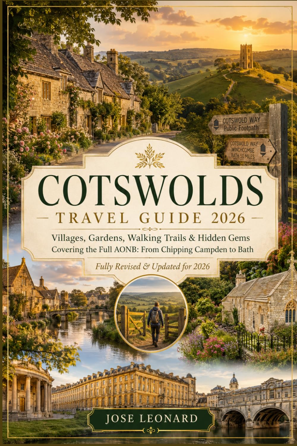 COTSWOLDS TRAVEL GUIDE 2026: Villages, Gardens, Walking Trails & Hidden Gems Covering the Full AONB: From Chipping Campden to Bath