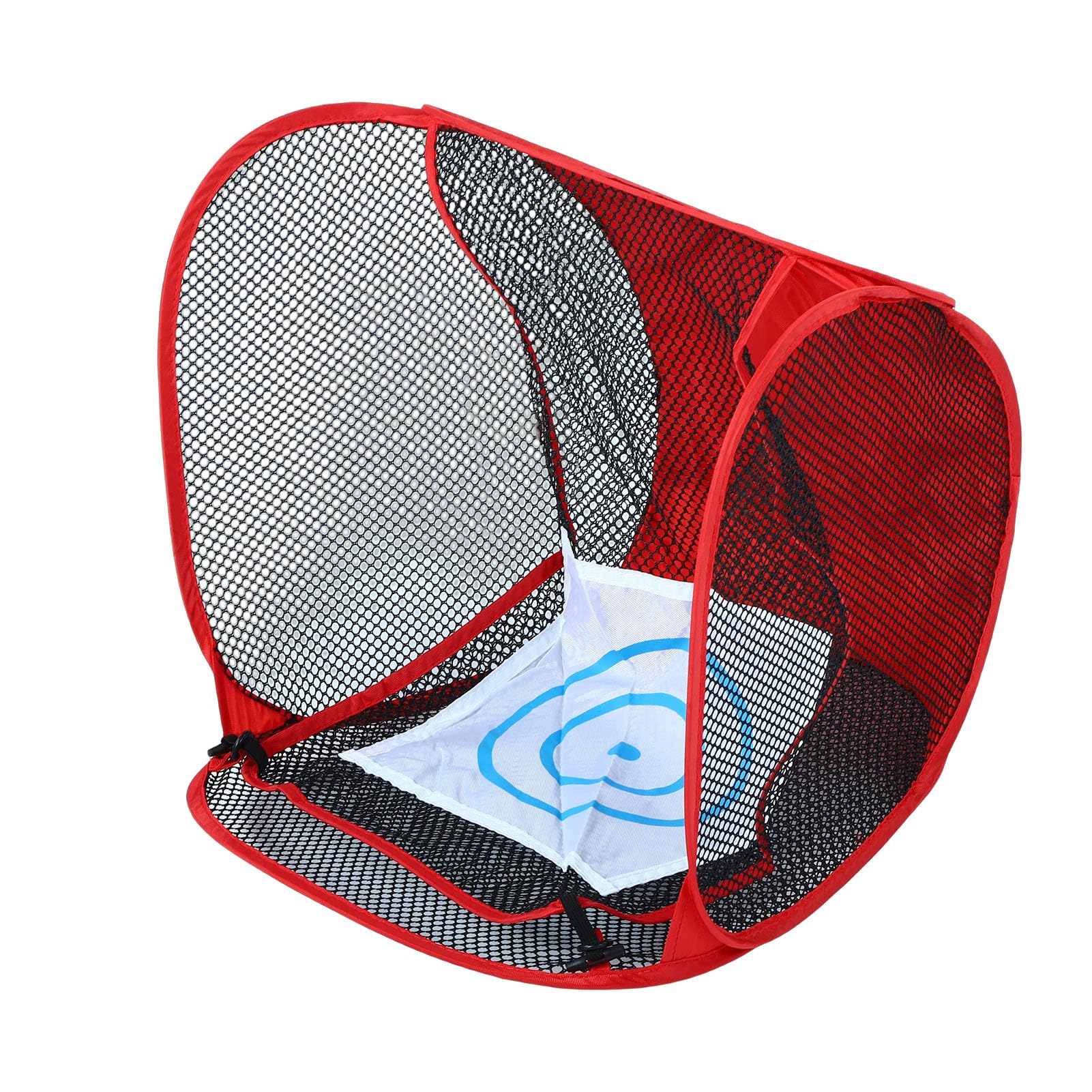Red de Astillado de Golf, Plegable, Portátil, con Diseño Emergente Instantáneo, Práctica de Golf en Interiores con Tapete de Césped, Bolas, Bolsa de Almacenamiento para Patio Trasero, Garaje,