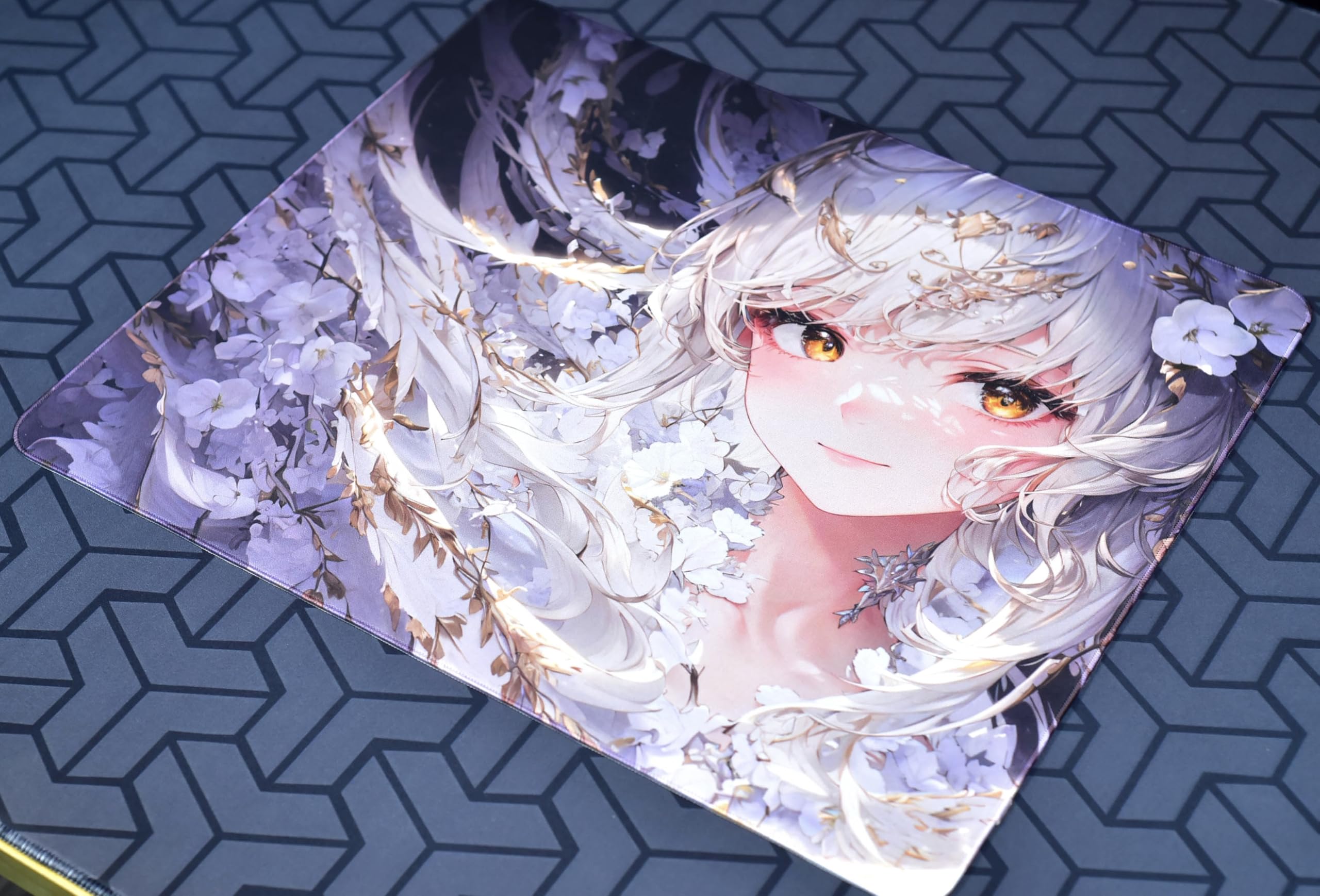 Amazon.co.jp: AXgamingpunk Tai ji V2 Saintess Glass Mousepad 450