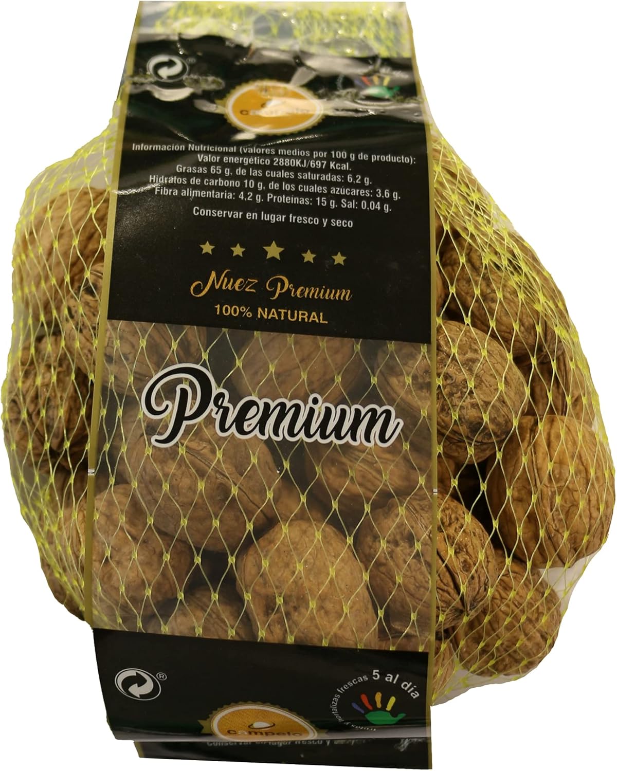 Nuez premium malla 330 gr