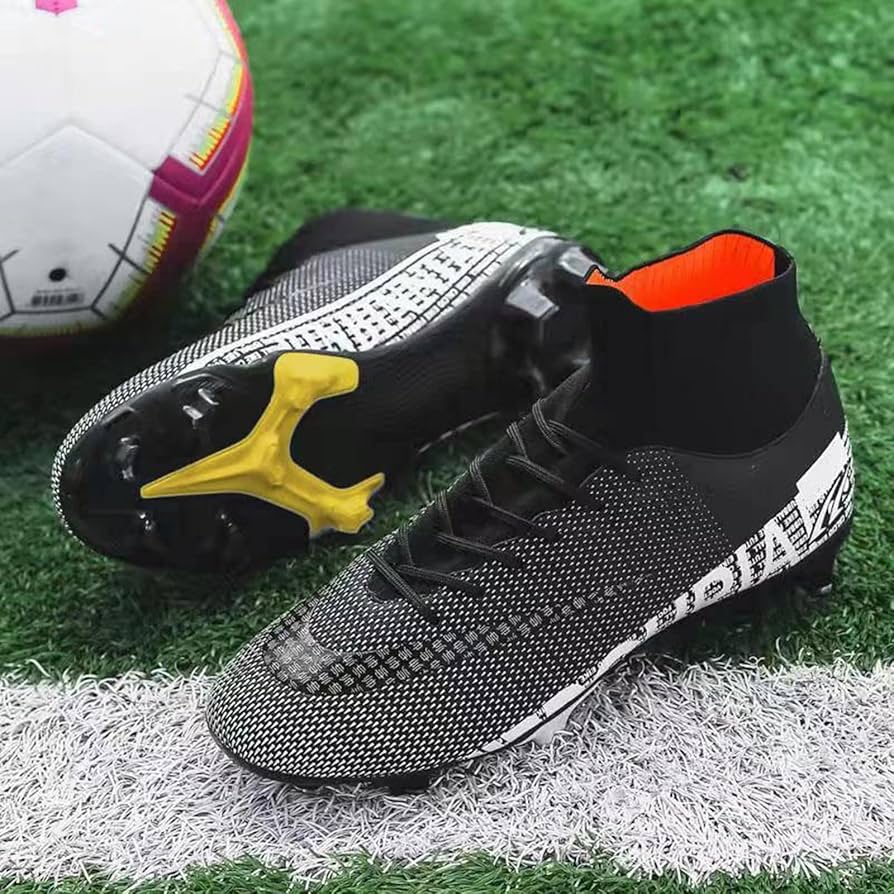 Amazon.com: Men's TF Soccer Cleats Fg/Ag High-Tops Football
