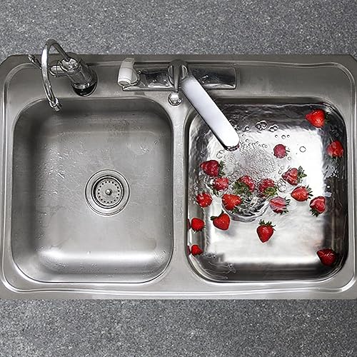 Miniatura 5 de Tapón de drenaje para fregadero de cocina, 2 unidades, repuesto para drenaje de cocina de 3-12 pulgadas, colador de drenaje de fregadero de cocina,