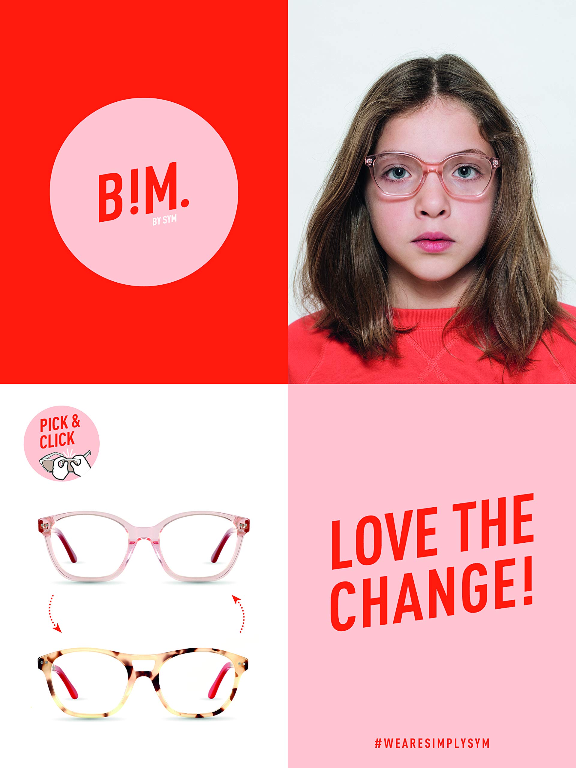 Gafas infantiles con protección contra la luz azul, sin graduación, protección UV400, unisex, para niños y niñas, lentes intercambiables, material robusto, modelo Zebra