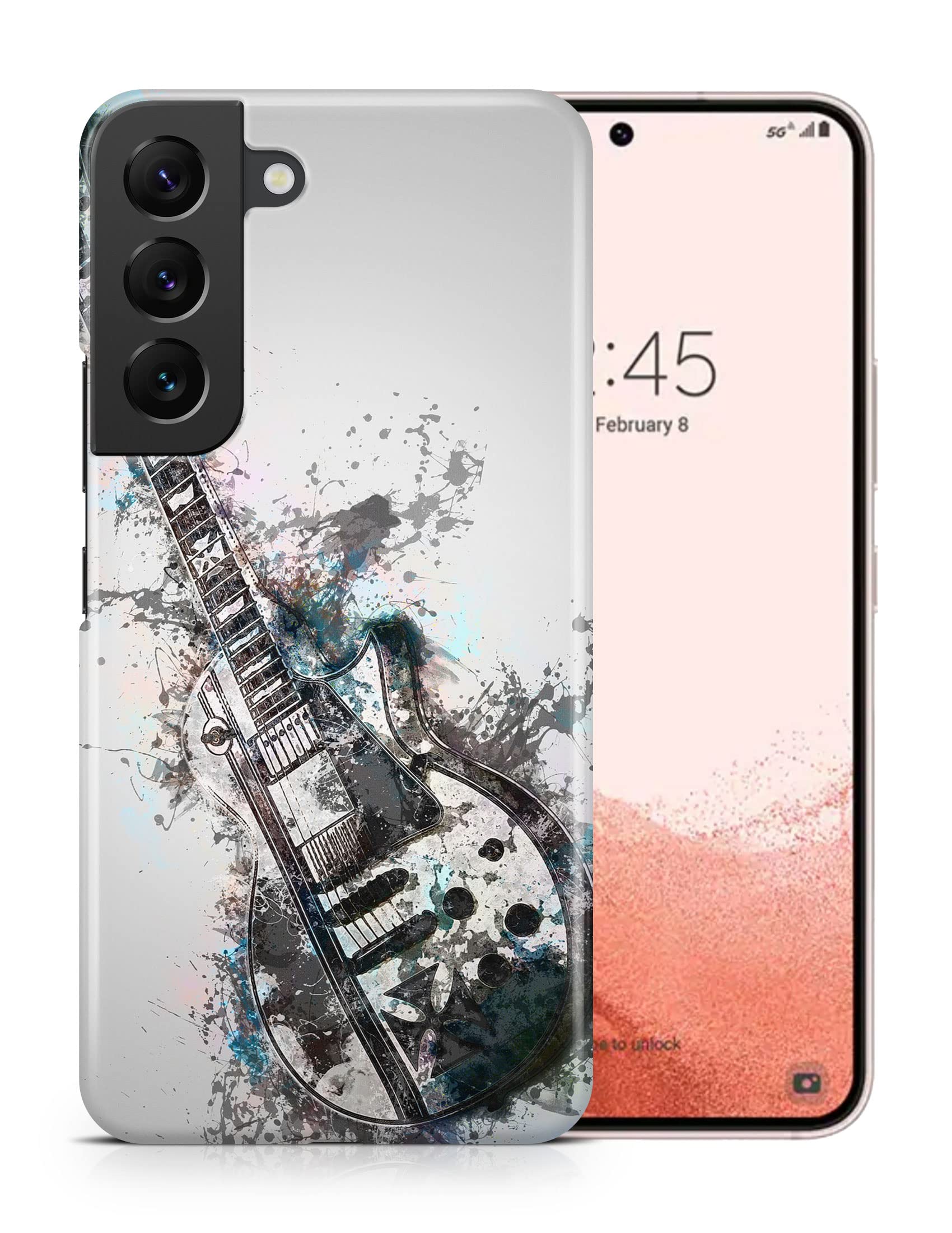 Music Electric Guitar 6 Phone CASE Cover for Samsung Galaxy S22+ 5G Plus