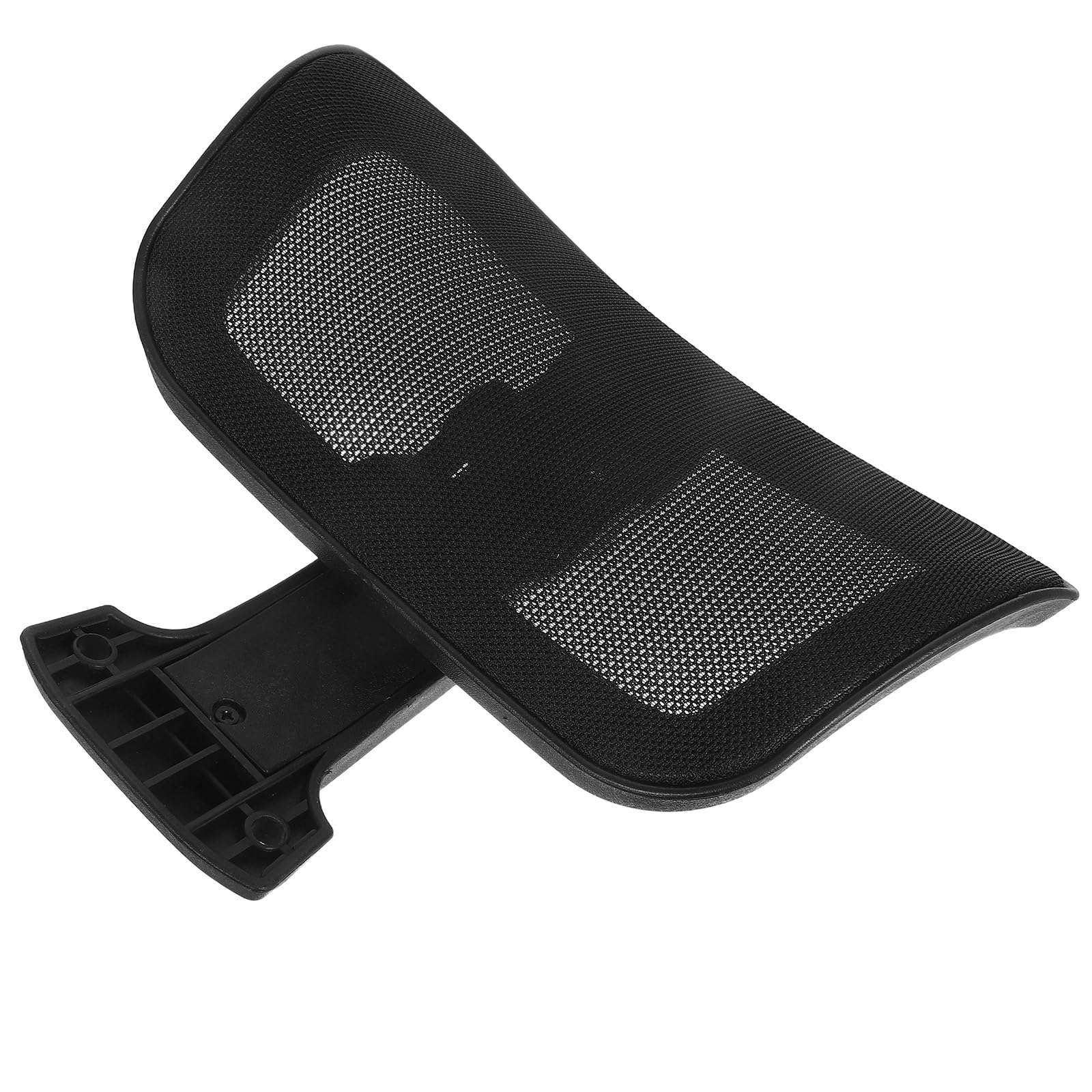 Appui-tête noir réglable et support cervical ergonomique pour ordinateur et chaise de bureau