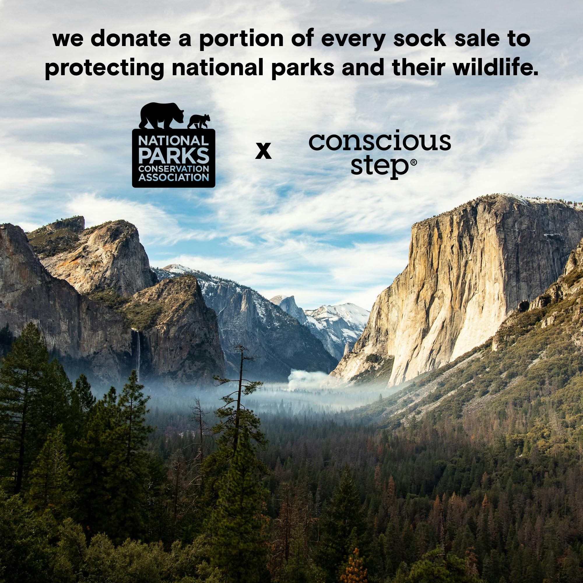 Conscious Step Herren-Socken aus Bio-Baumwolle, Fair-Trade, 3er-Pack, jedes Paar unterstützt unsere humanitären Partner