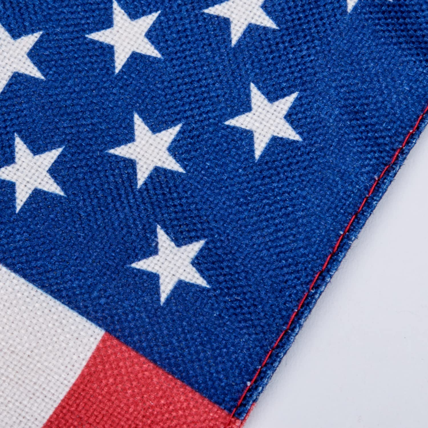 Amazon.com : American Flag USA Yard Garden Flag with Lights- Solar