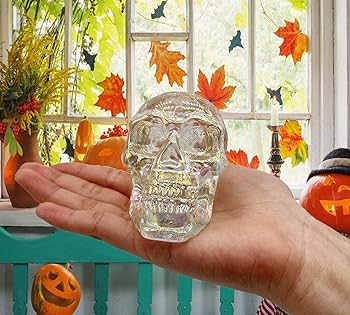 Amazon.co.jp: FZBHRO クリスタルスカルヘッドスタチュー クリア Amazon.co.jp: FZBHRO クリスタルスカルヘッドスタチュー クリア