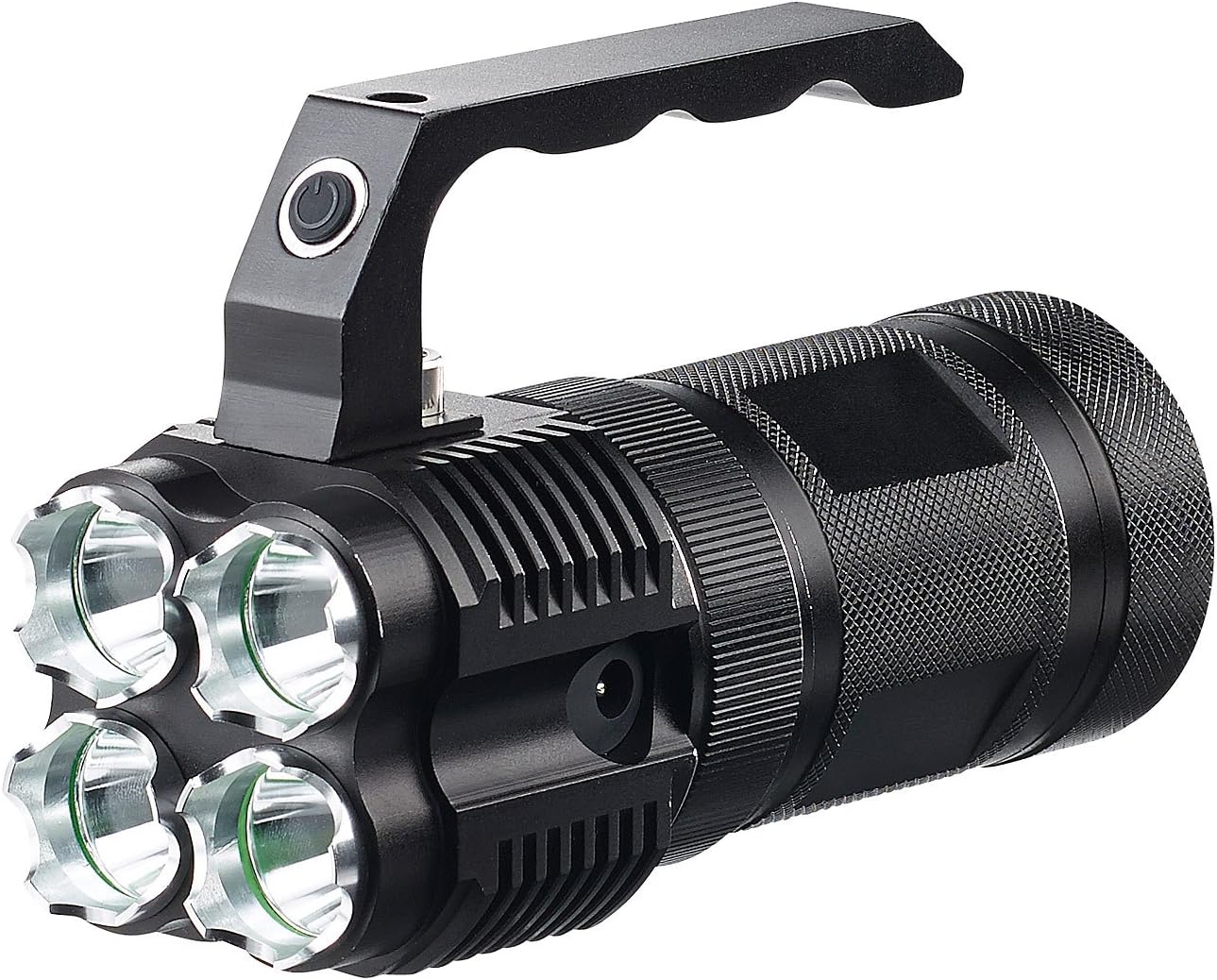 Kryolights LED hand lamp battery:LED Spotlight TRC, 4.4 A incl.Batteries, 2000 lm (flashlights) [Energy Class A]