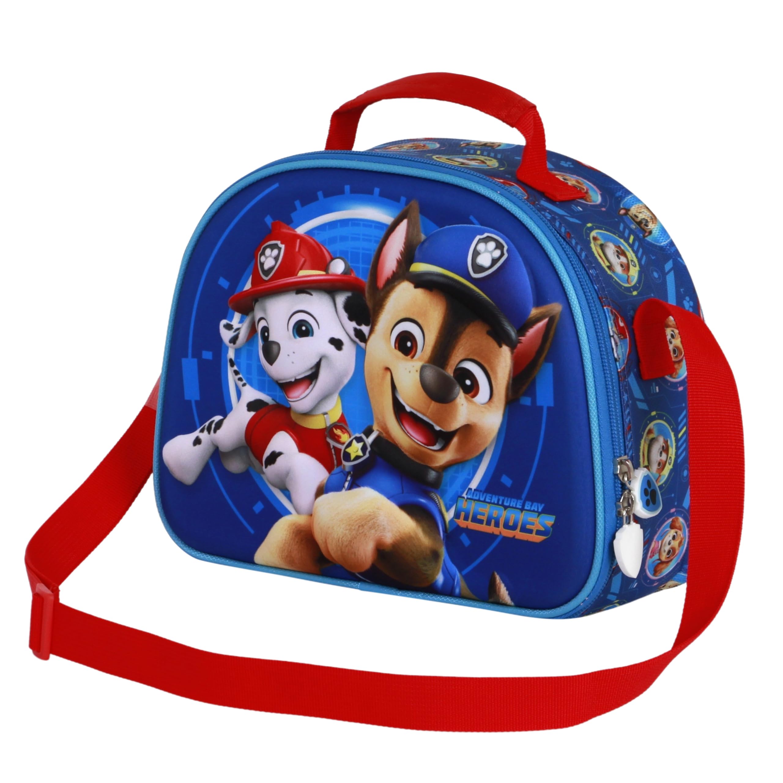 Karactermania Paw Patrol Adventure-3D Lunch Bag, Blue, 26 x 20 cm