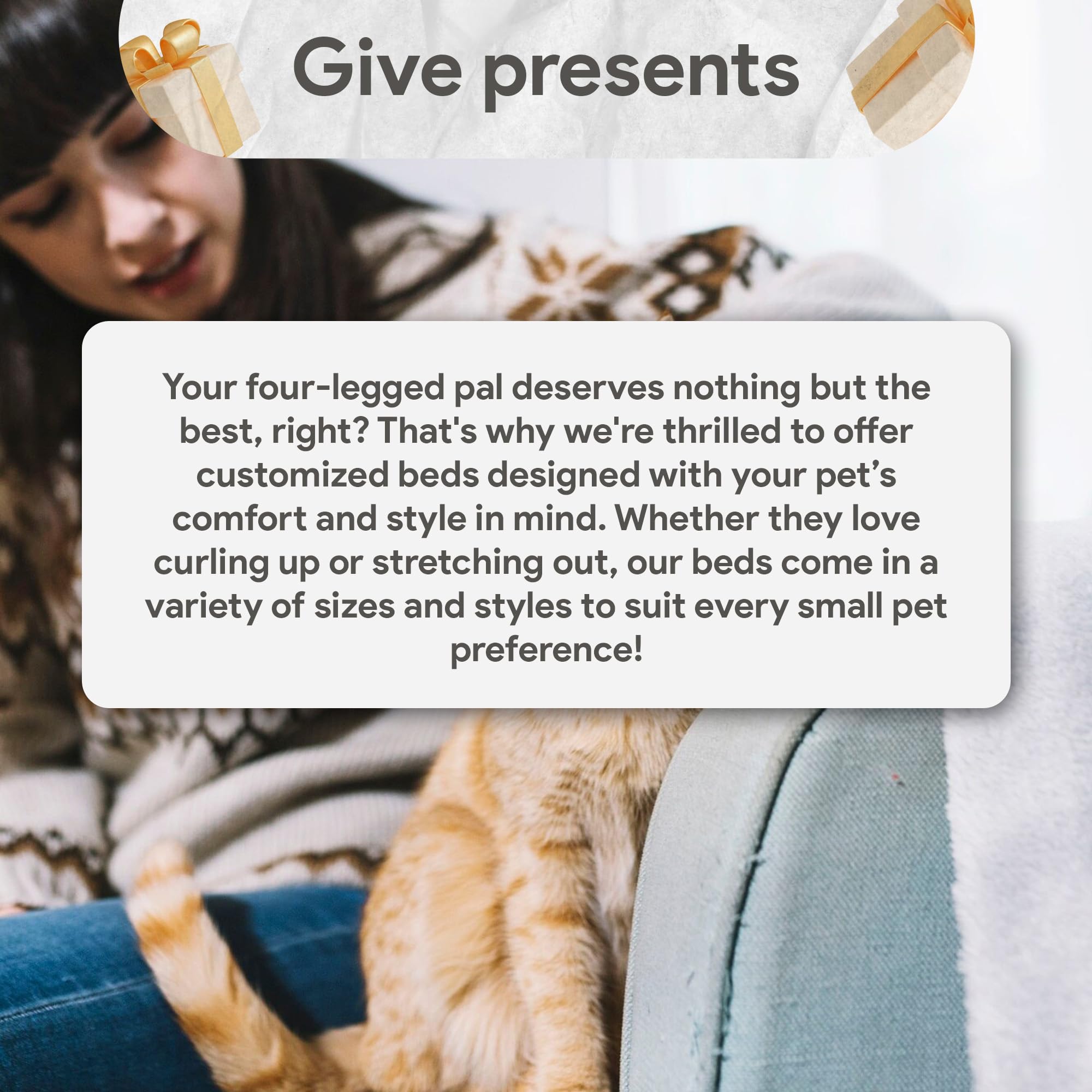 TheDogTagCo Cama personalizada para perros pequeños con almohada, cama de espuma viscoelástica personalizada para perro con funda impermeable lavable para mayor comodidad y suavidad para tu cachorro